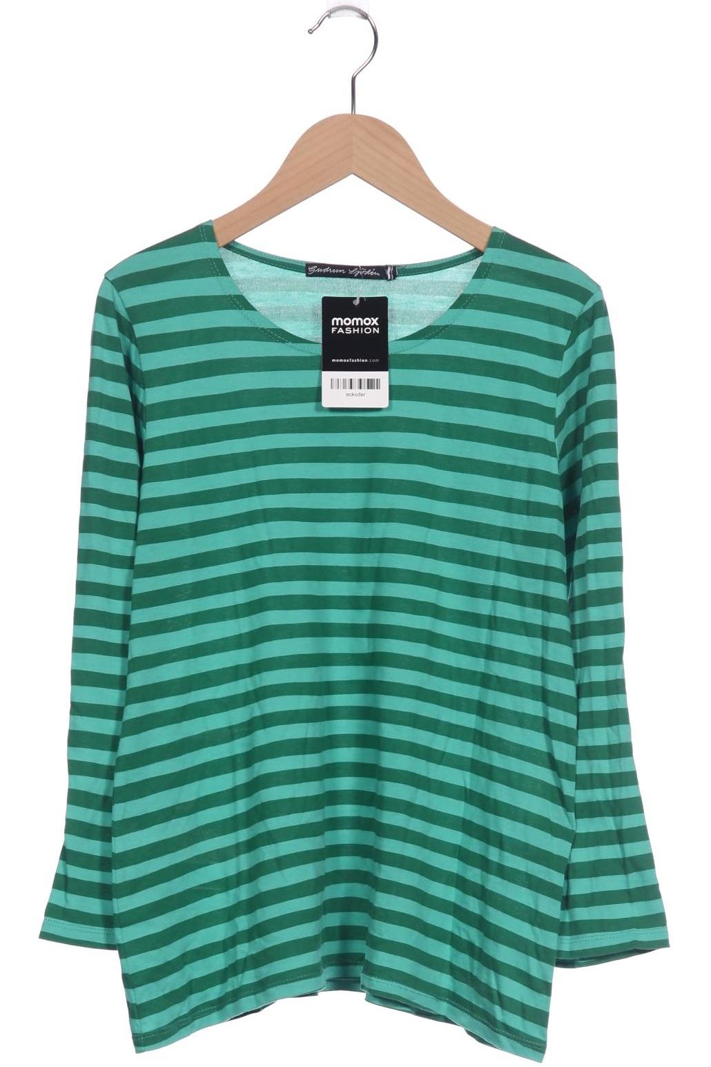 

Gudrun Sjödén Damen Langarmshirt, grün, Gr. 38
