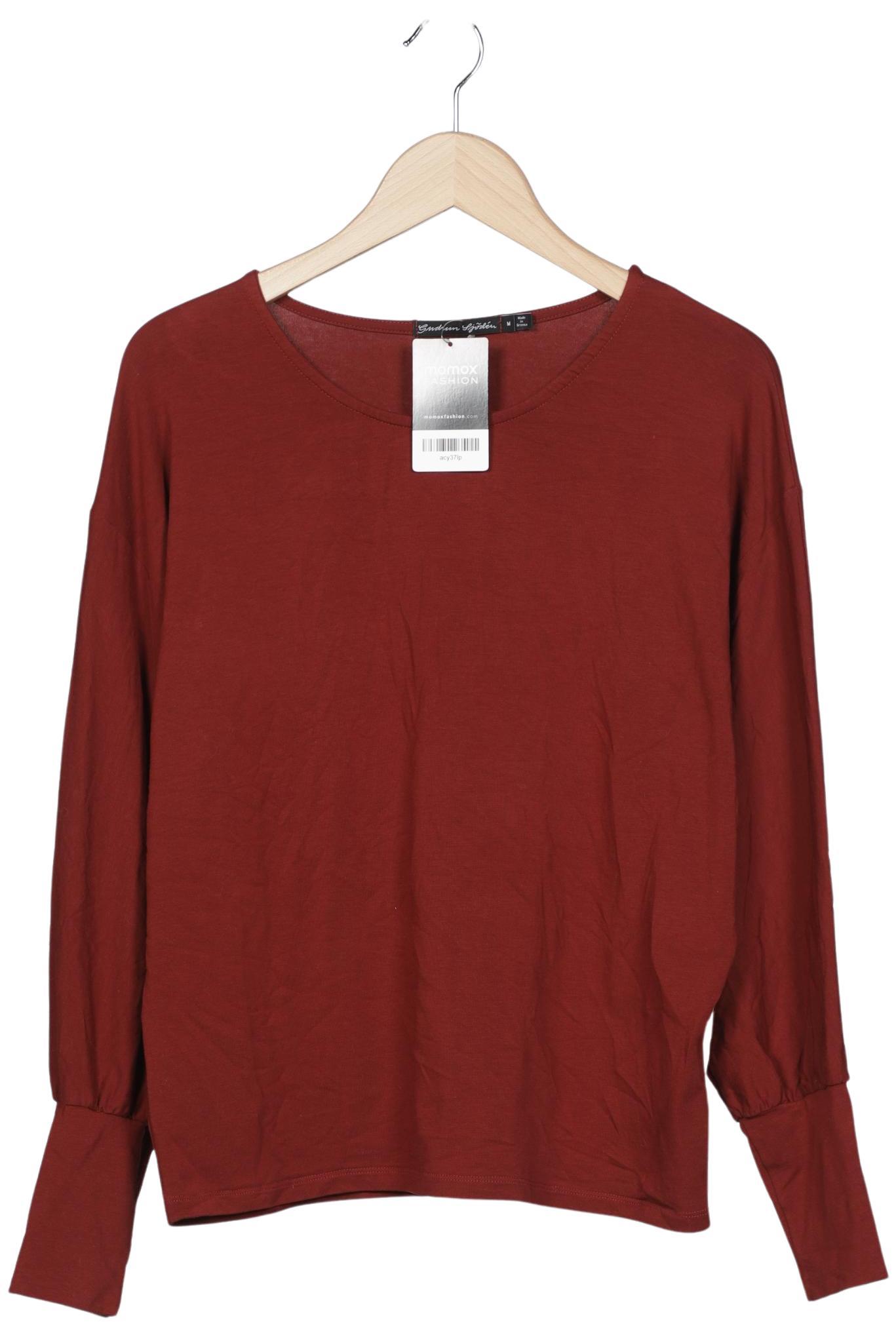 

Gudrun Sjödén Damen Langarmshirt, bordeaux, Gr. 38