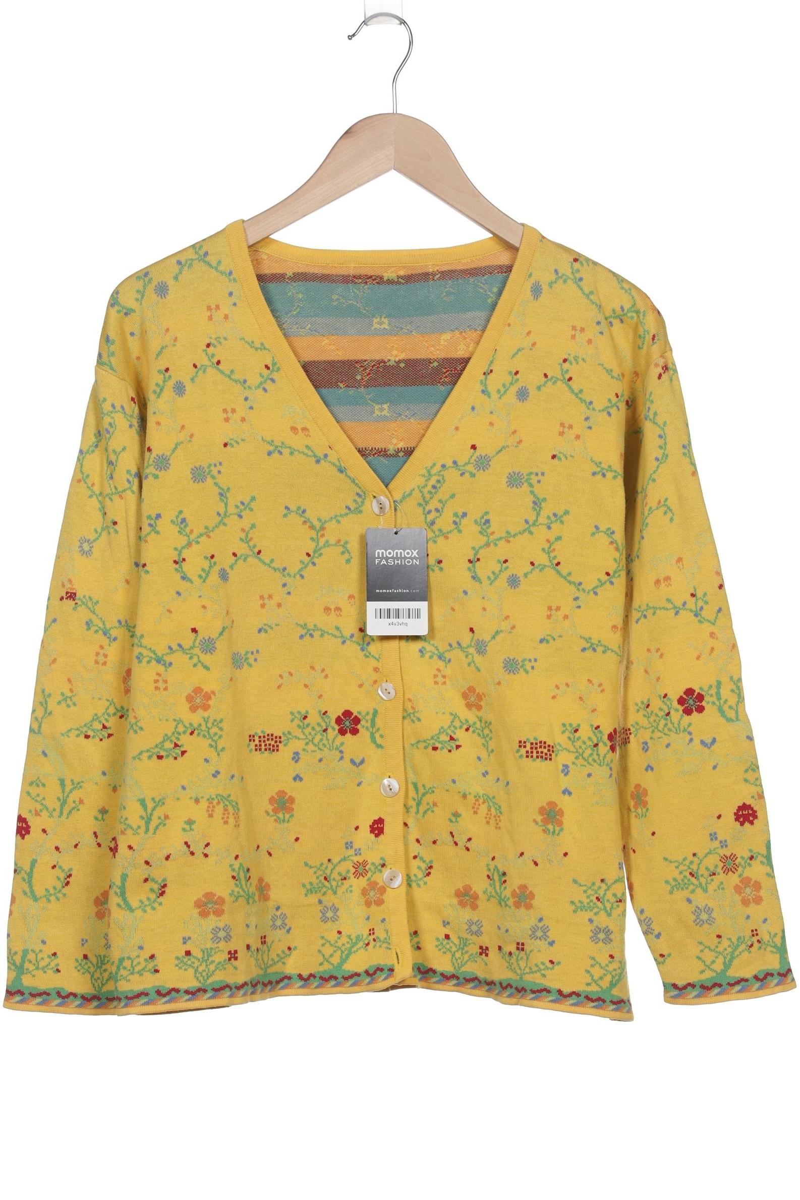 

Gudrun Sjödén Damen Strickjacke, gelb, Gr. 46