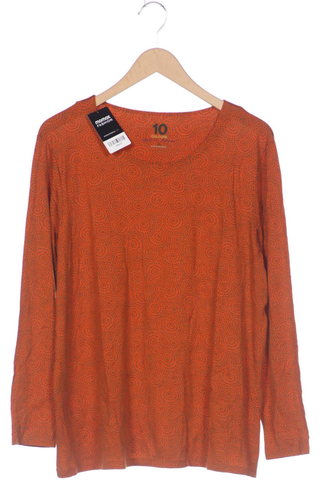 

Gudrun Sjödén Damen Langarmshirt, orange, Gr. 44