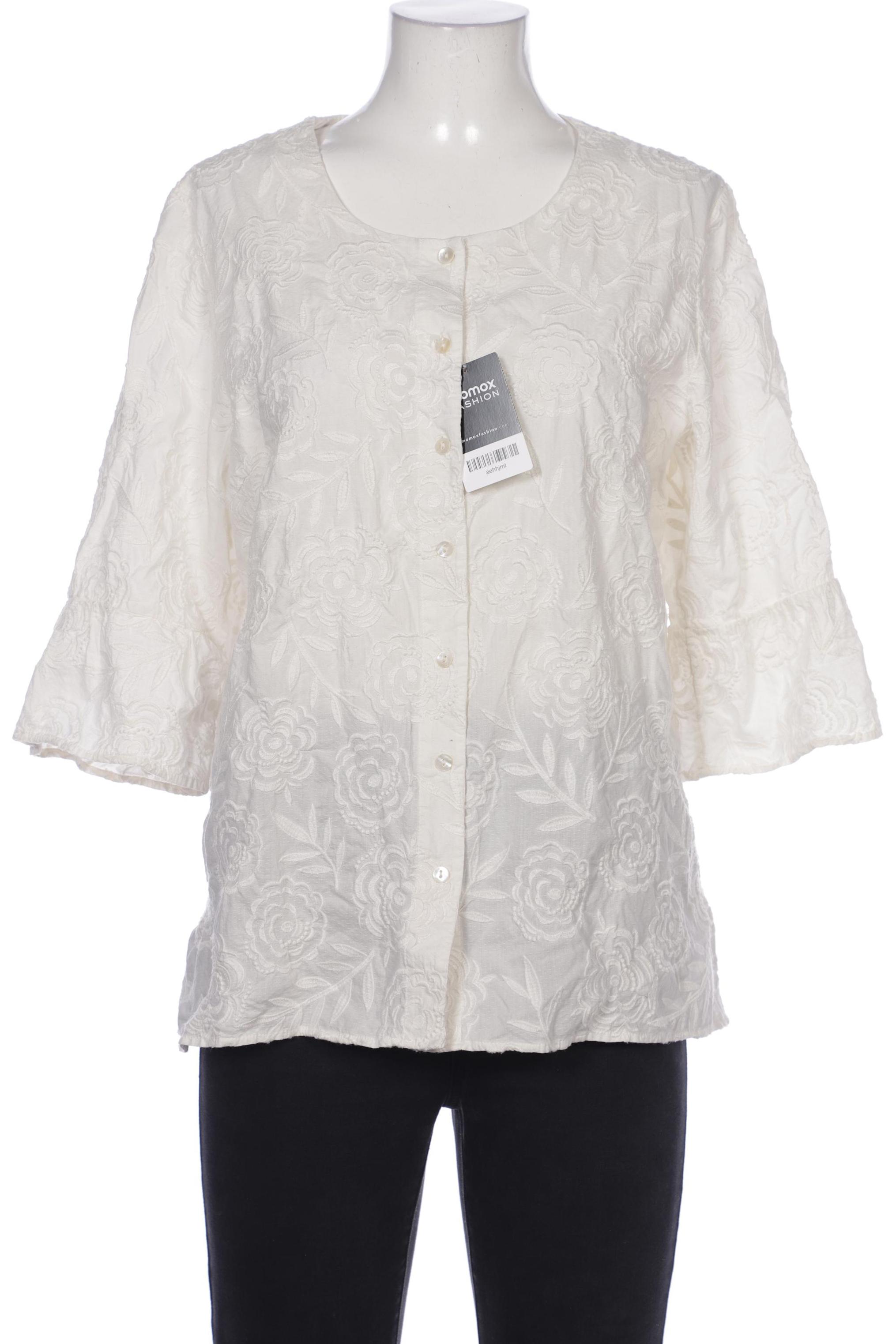 

Gudrun Sjödén Damen Bluse, cremeweiß, Gr. 42