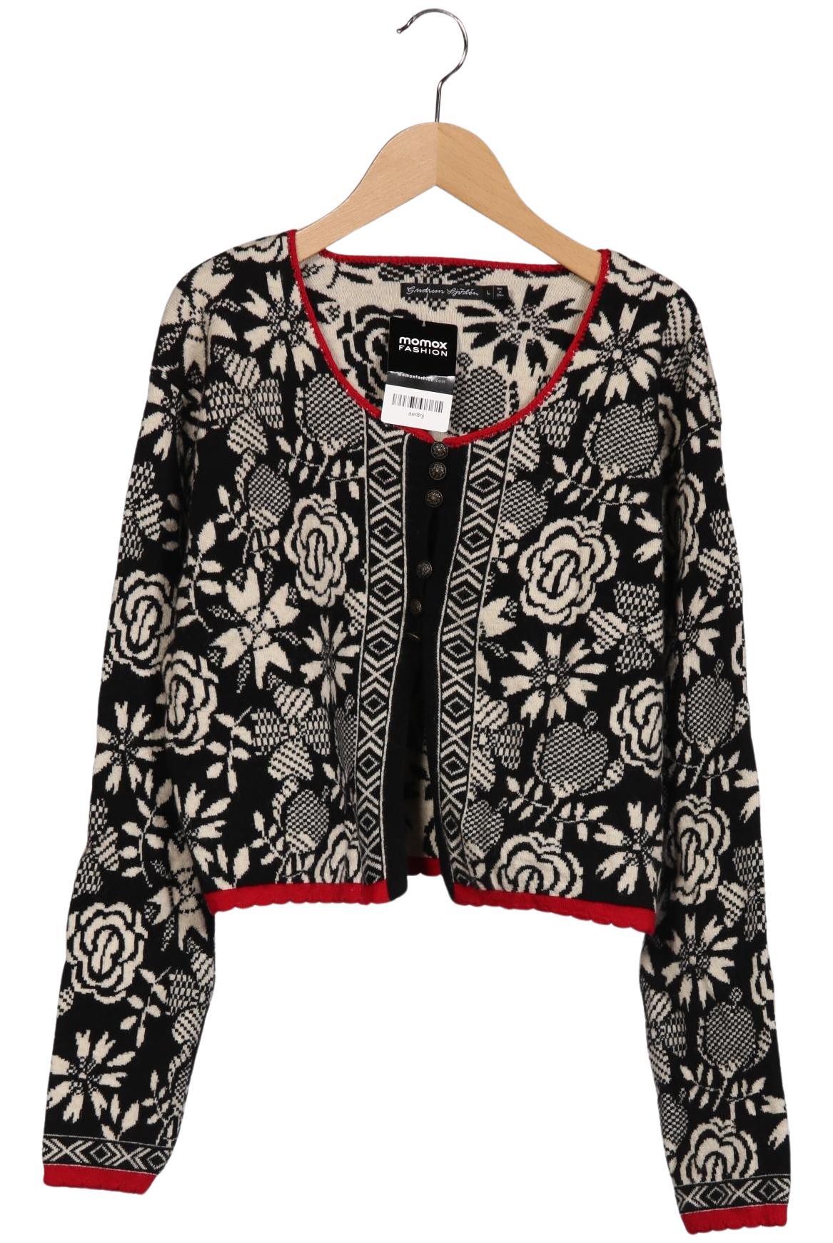 

Gudrun Sjödén Damen Strickjacke, schwarz, Gr. 42