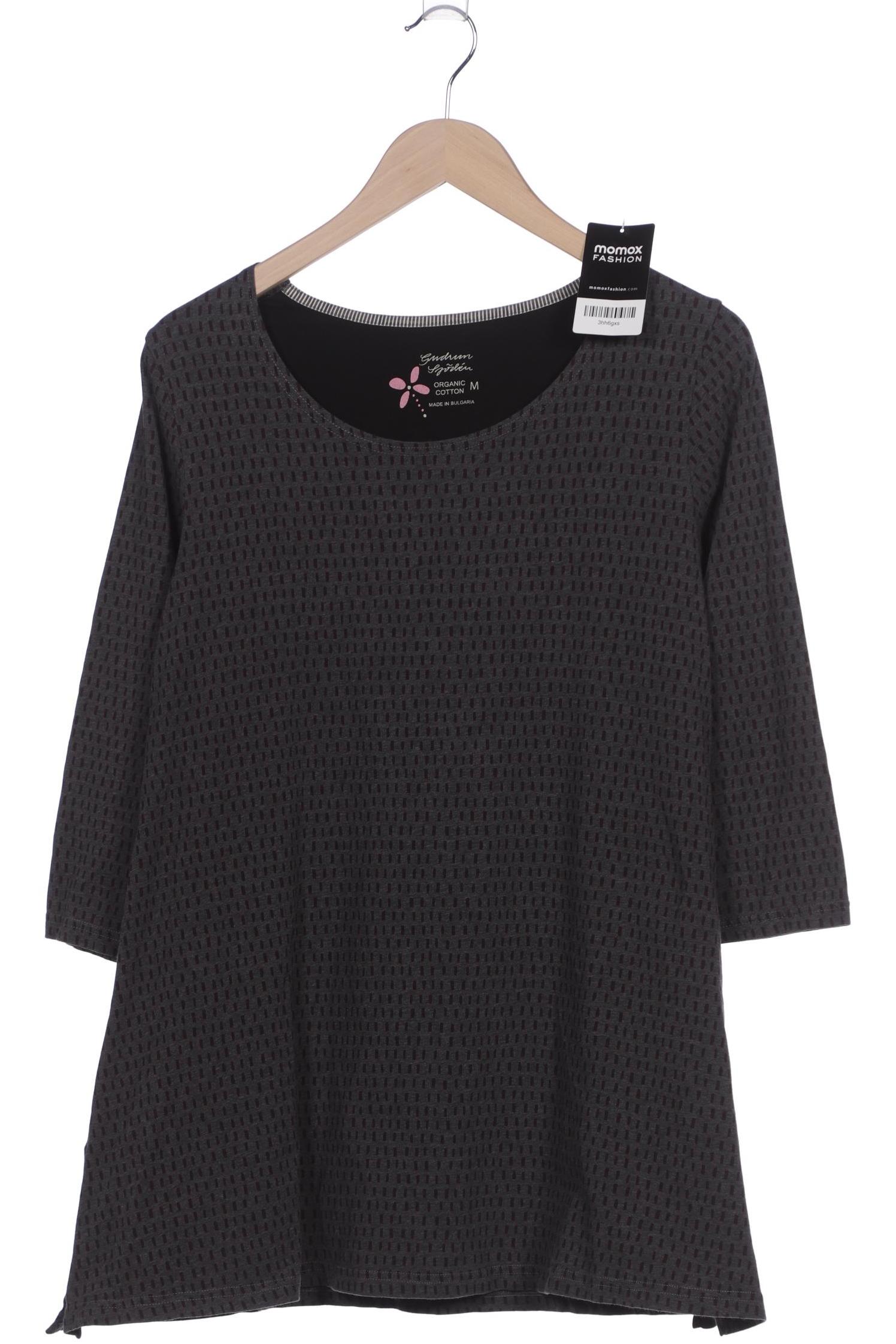

Gudrun Sjödén Damen Langarmshirt, grau, Gr. 38