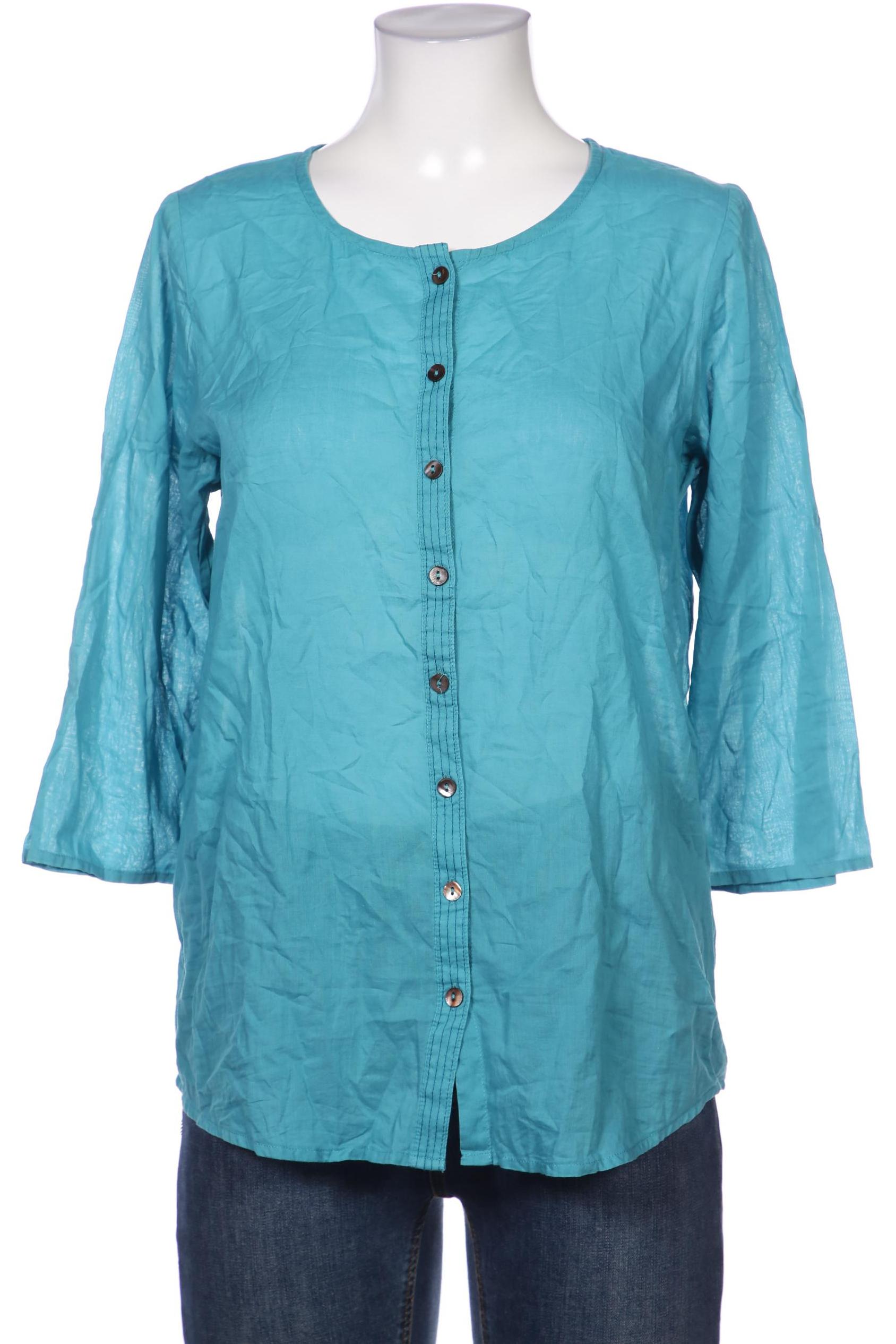 

Gudrun Sjödén Damen Bluse, blau, Gr. 36