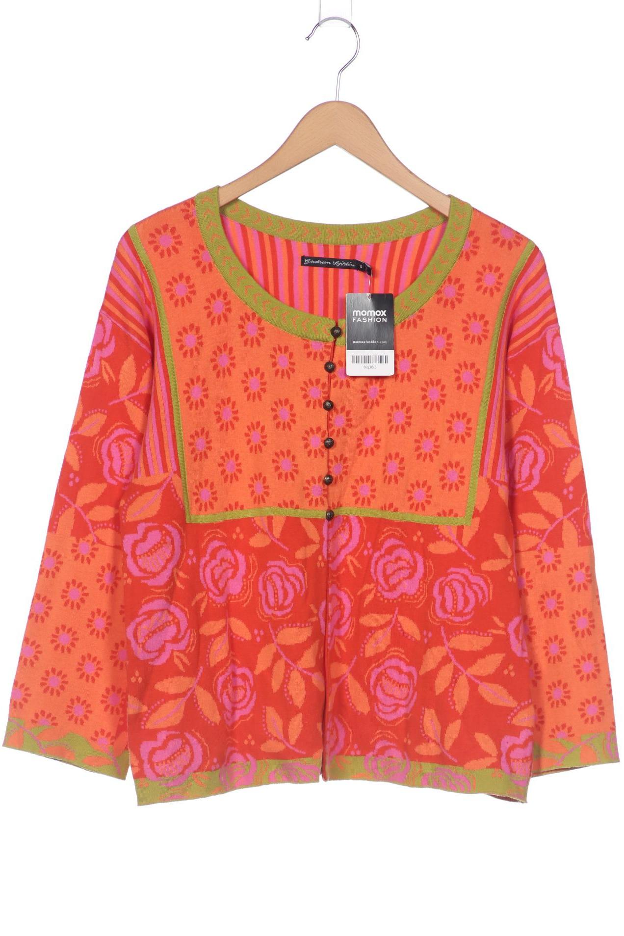 

Gudrun Sjödén Damen Strickjacke, orange, Gr. 36