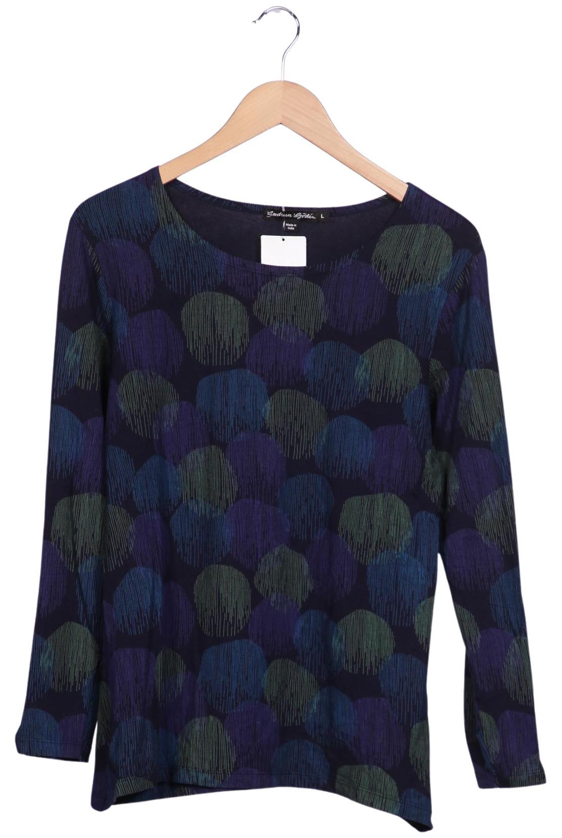 

Gudrun Sjödén Damen Langarmshirt, mehrfarbig, Gr. 42