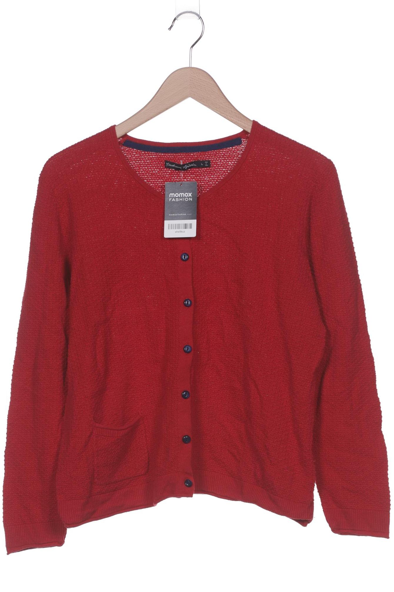 

Gudrun Sjödén Damen Strickjacke, rot, Gr. 42