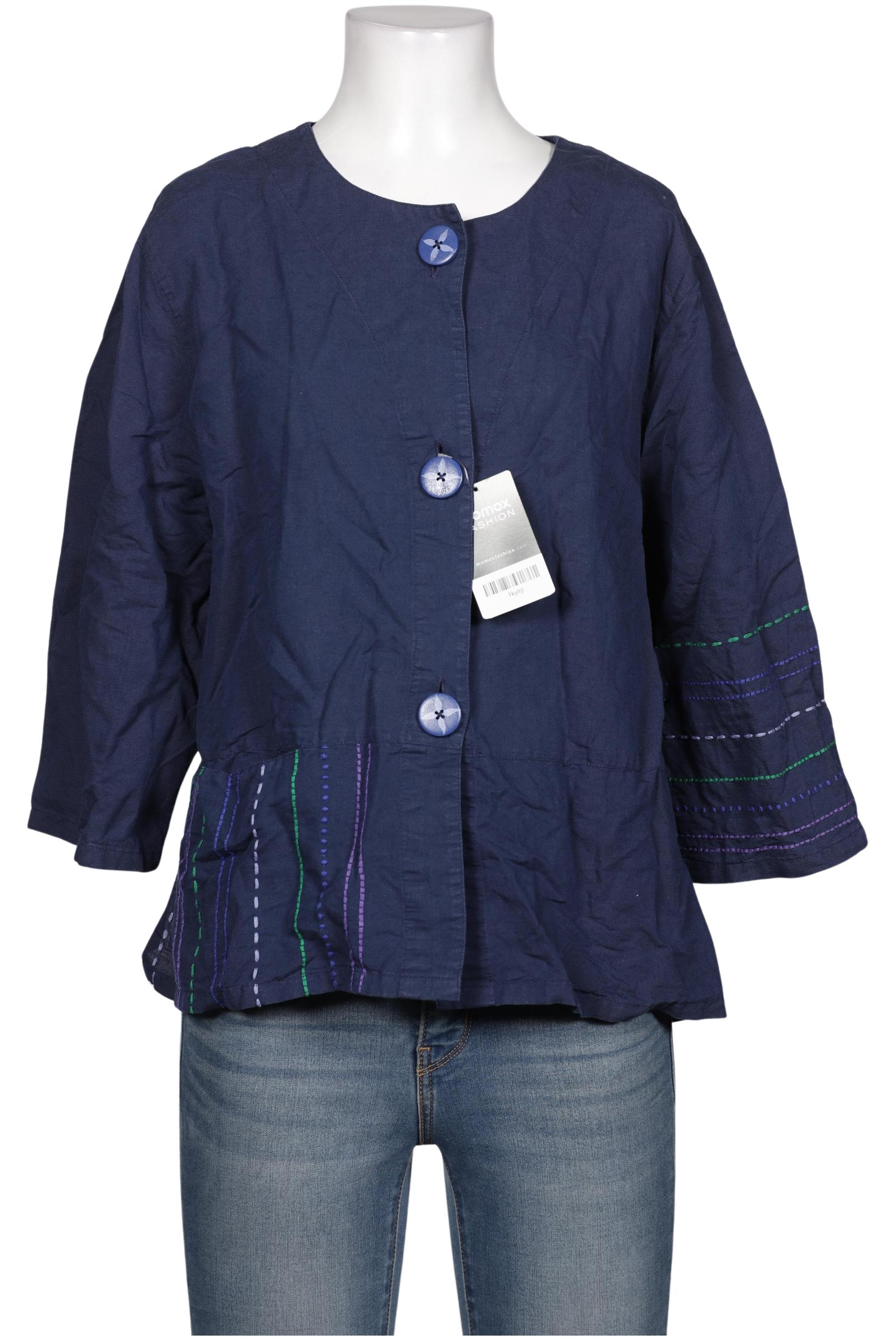 

Gudrun Sjödén Damen Bluse, marineblau, Gr. 38