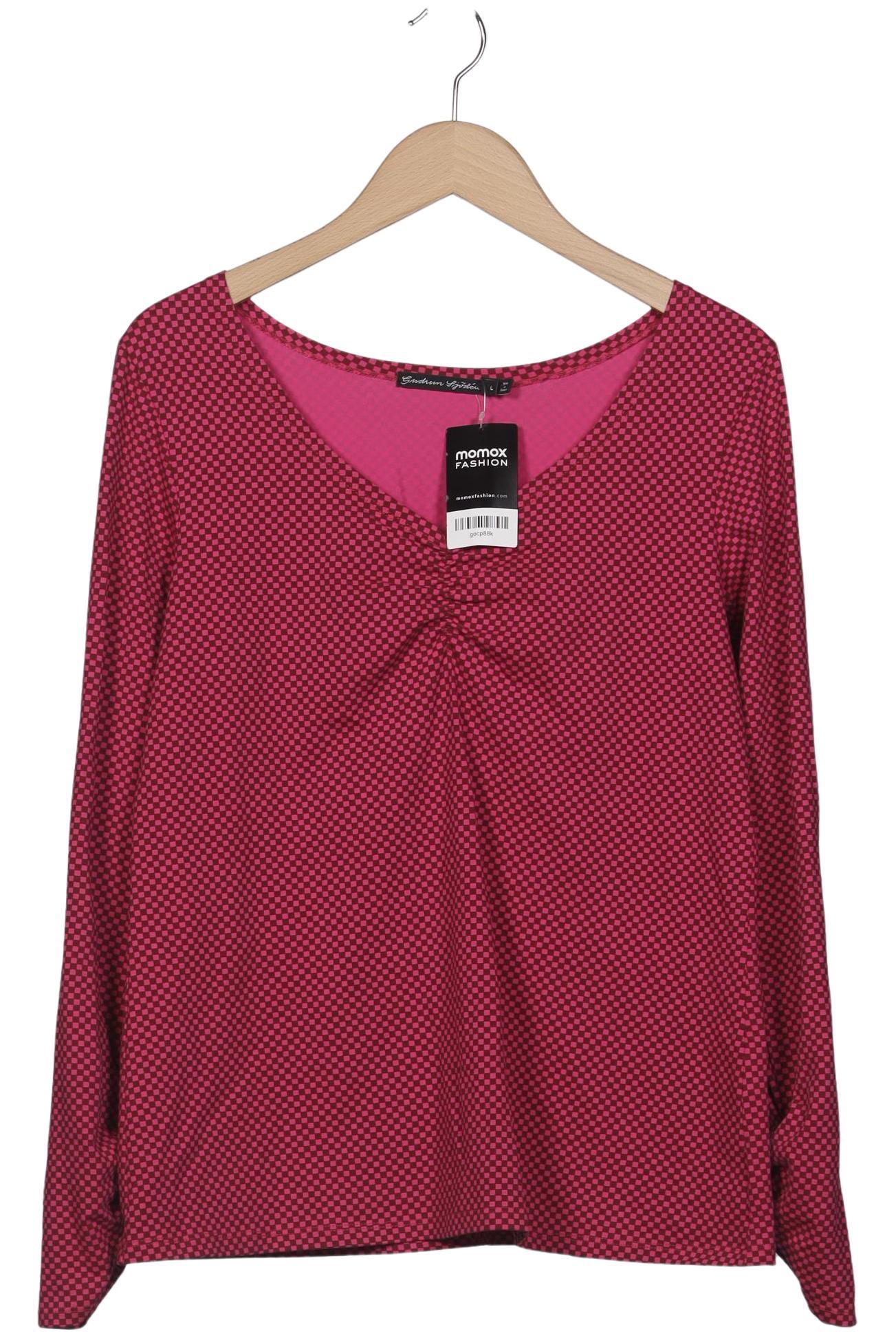 

Gudrun Sjödén Damen Langarmshirt, pink, Gr. 42