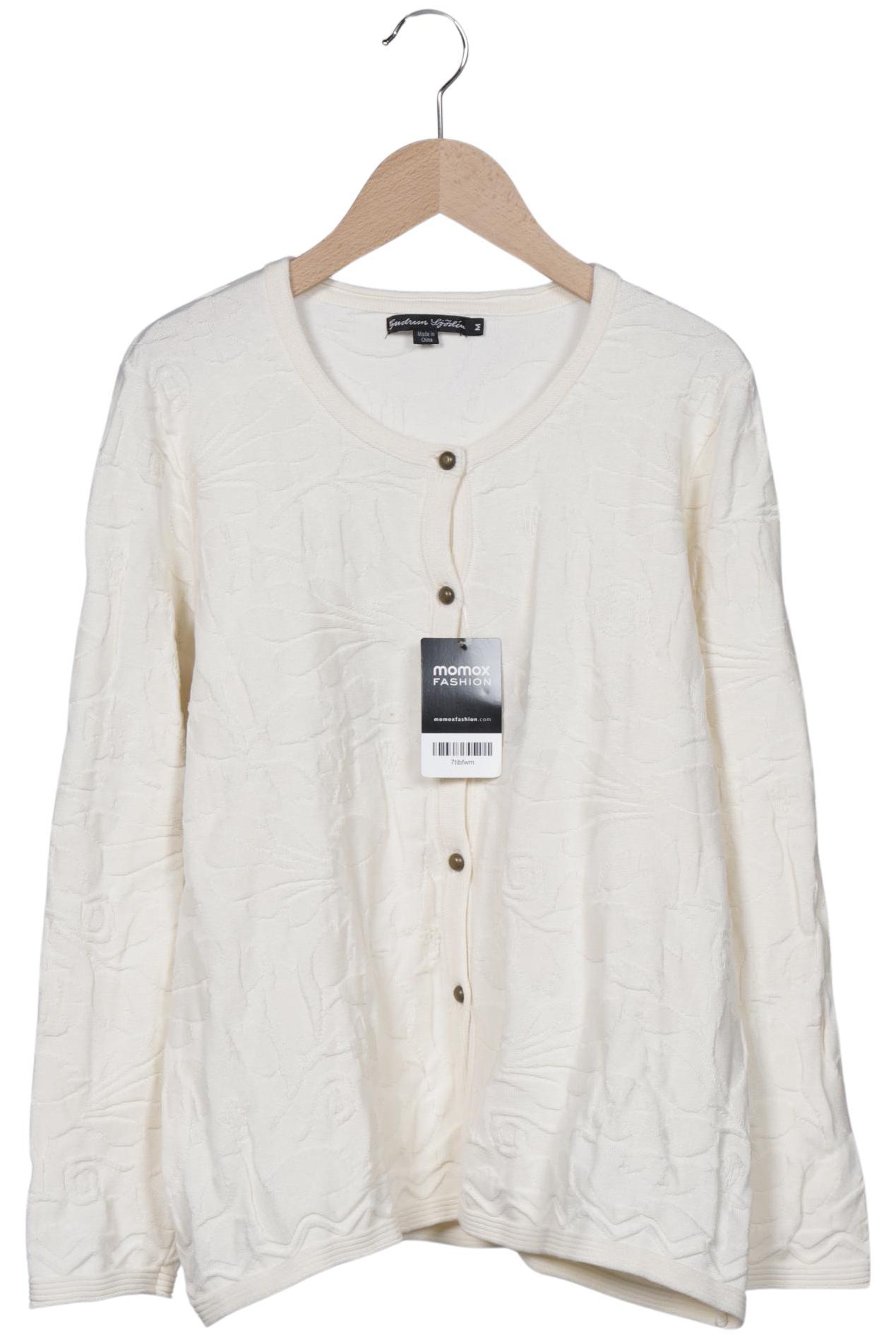 

Gudrun Sjödén Damen Strickjacke, cremeweiß, Gr. 38