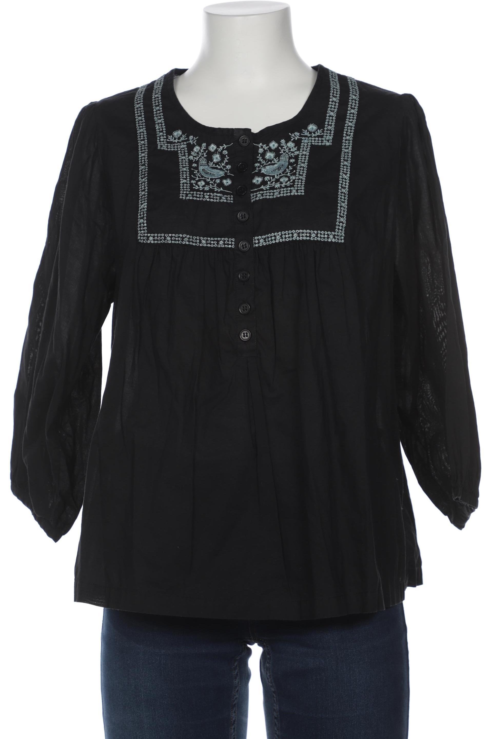 

Gudrun Sjödén Damen Bluse, schwarz, Gr. 42