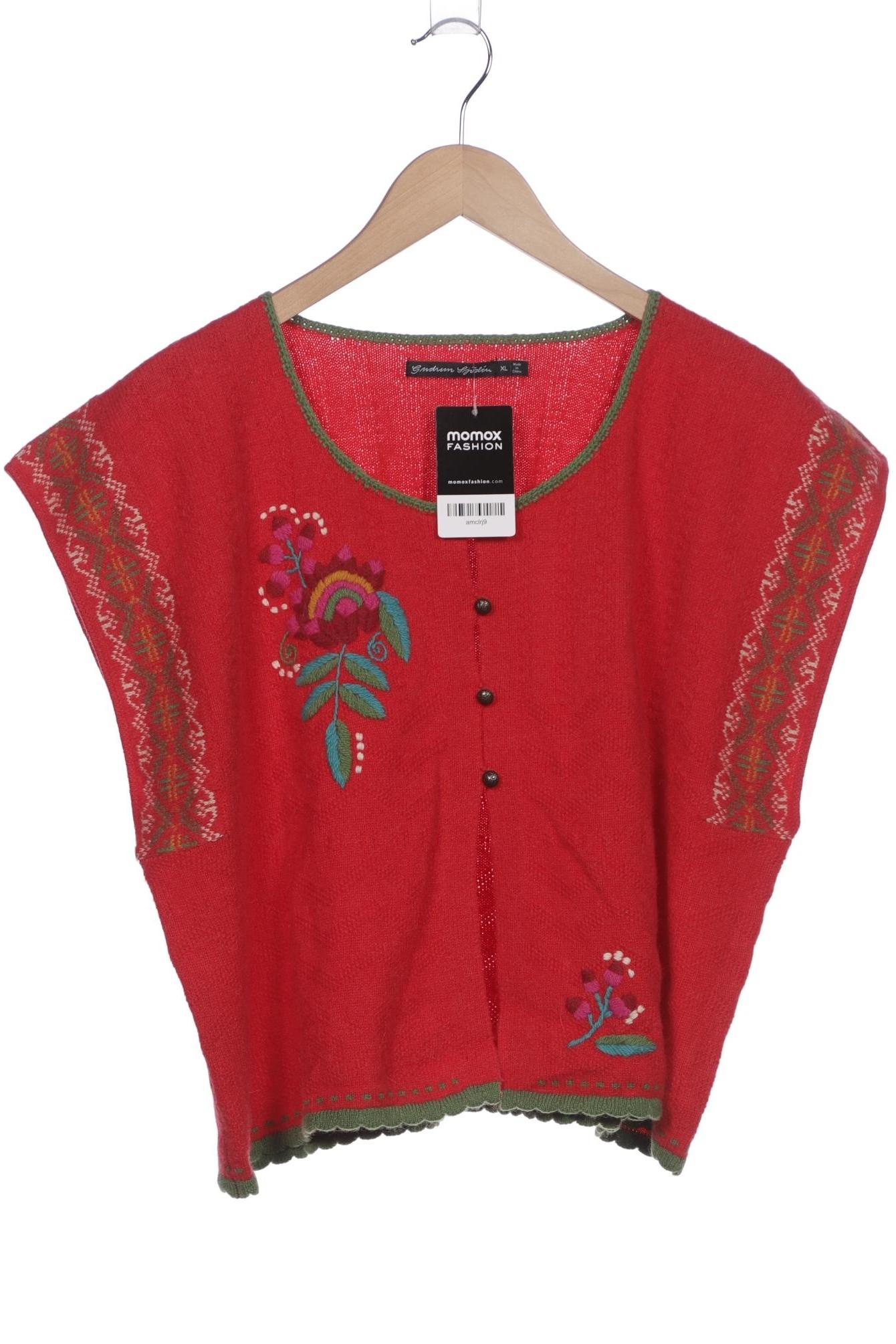

Gudrun Sjödén Damen Strickjacke, rot, Gr. 44