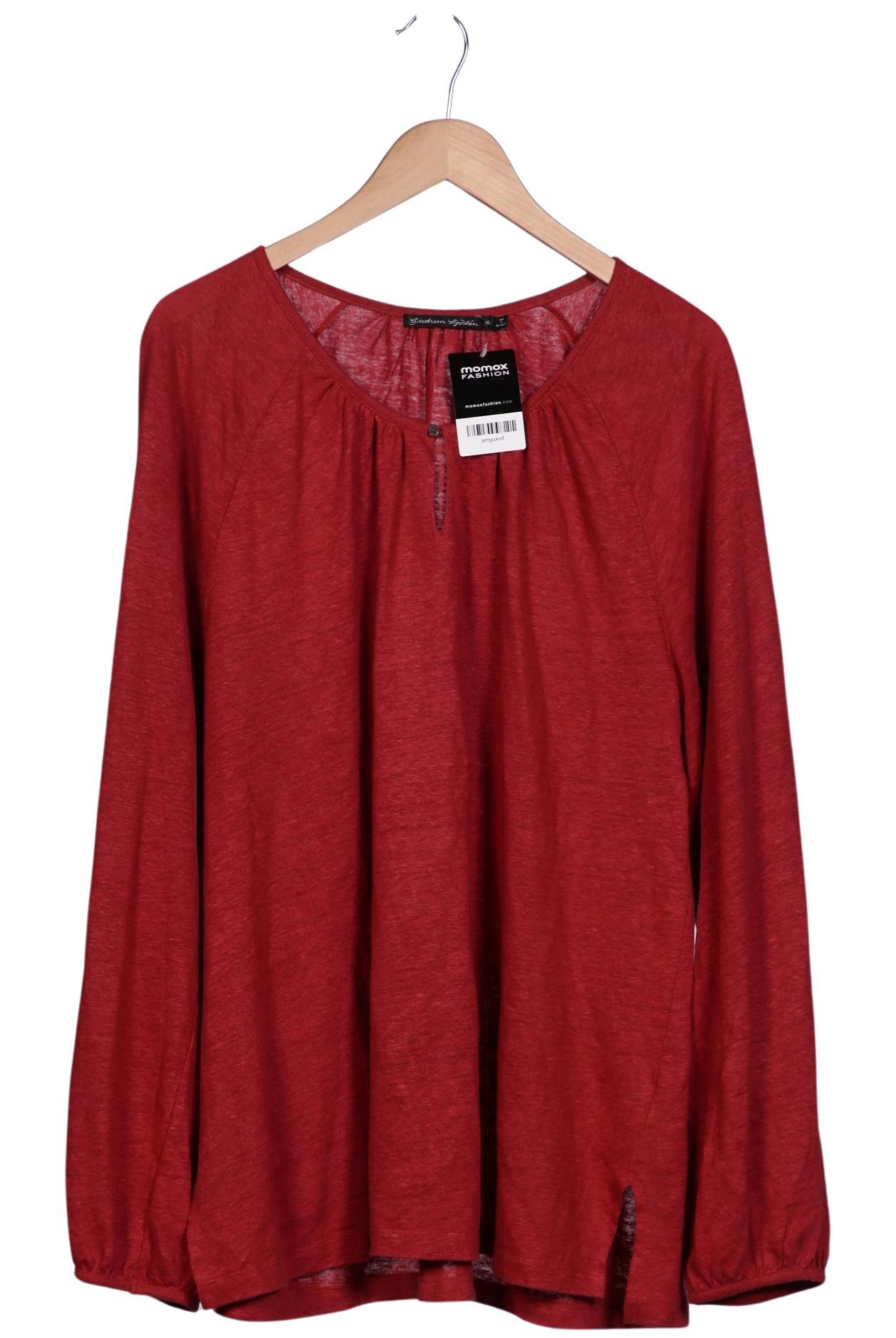 

Gudrun Sjödén Damen Langarmshirt, rot, Gr. 44