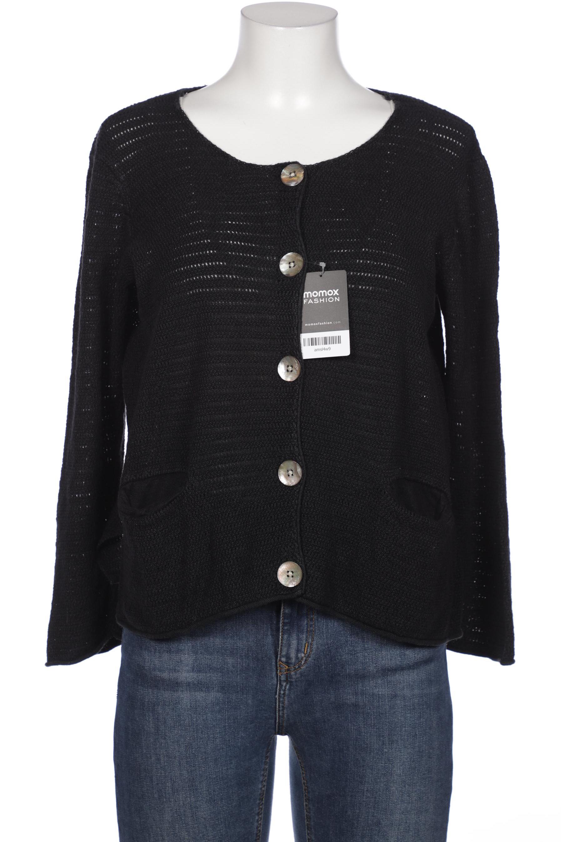 

Gudrun Sjödén Damen Strickjacke, schwarz, Gr. 42