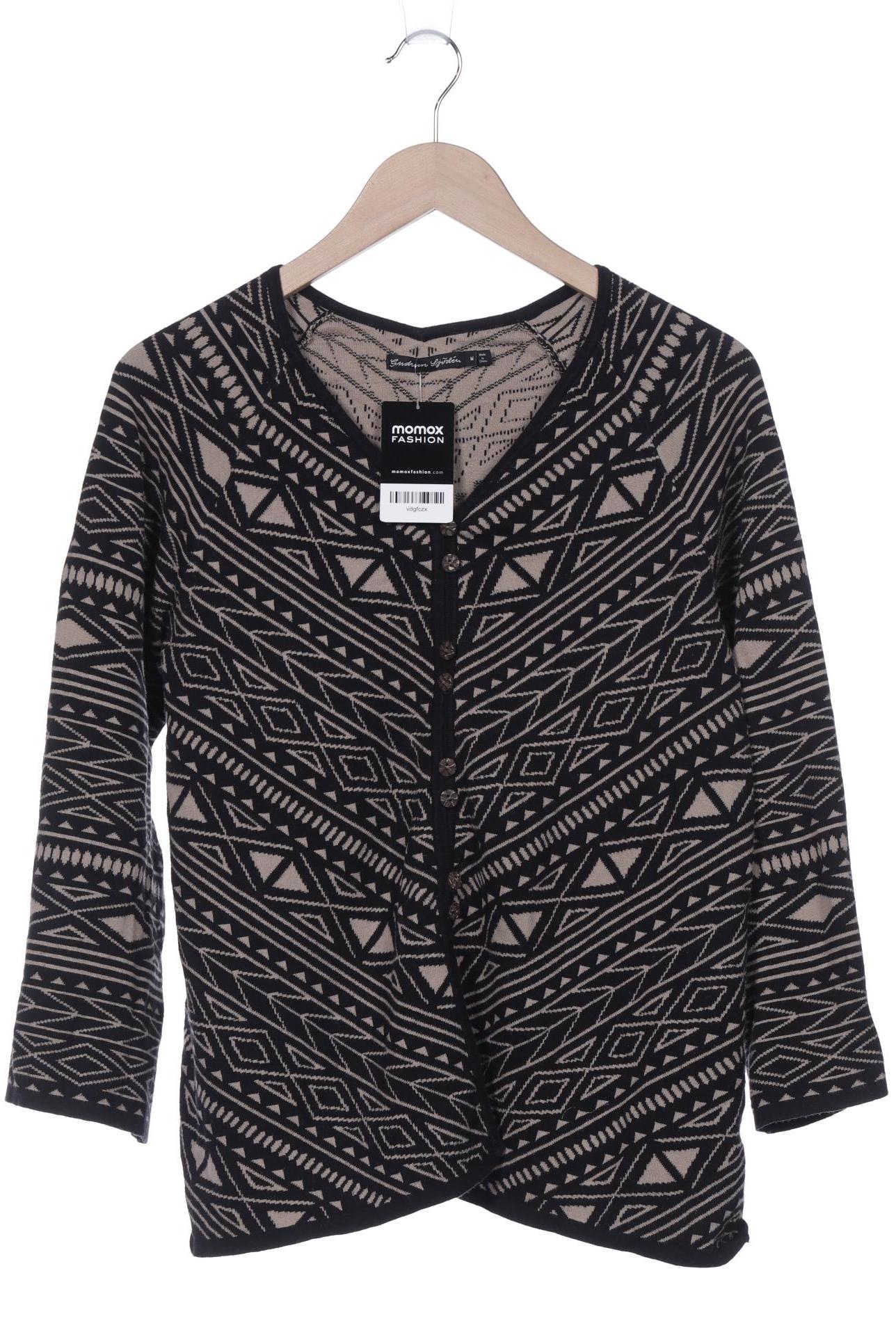 

Gudrun Sjödén Damen Strickjacke, schwarz, Gr. 38