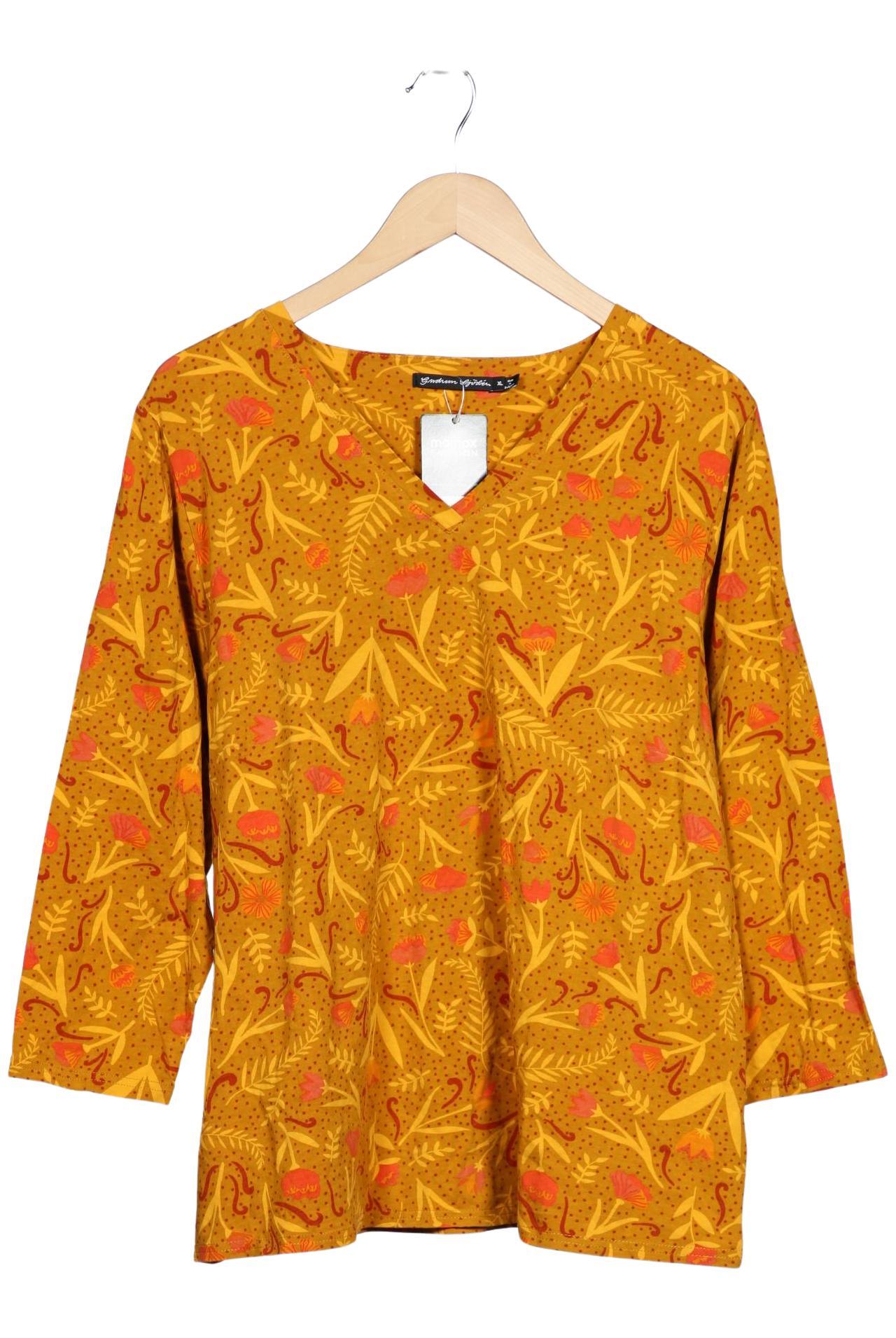 

Gudrun Sjödén Damen Langarmshirt, gelb, Gr. 44