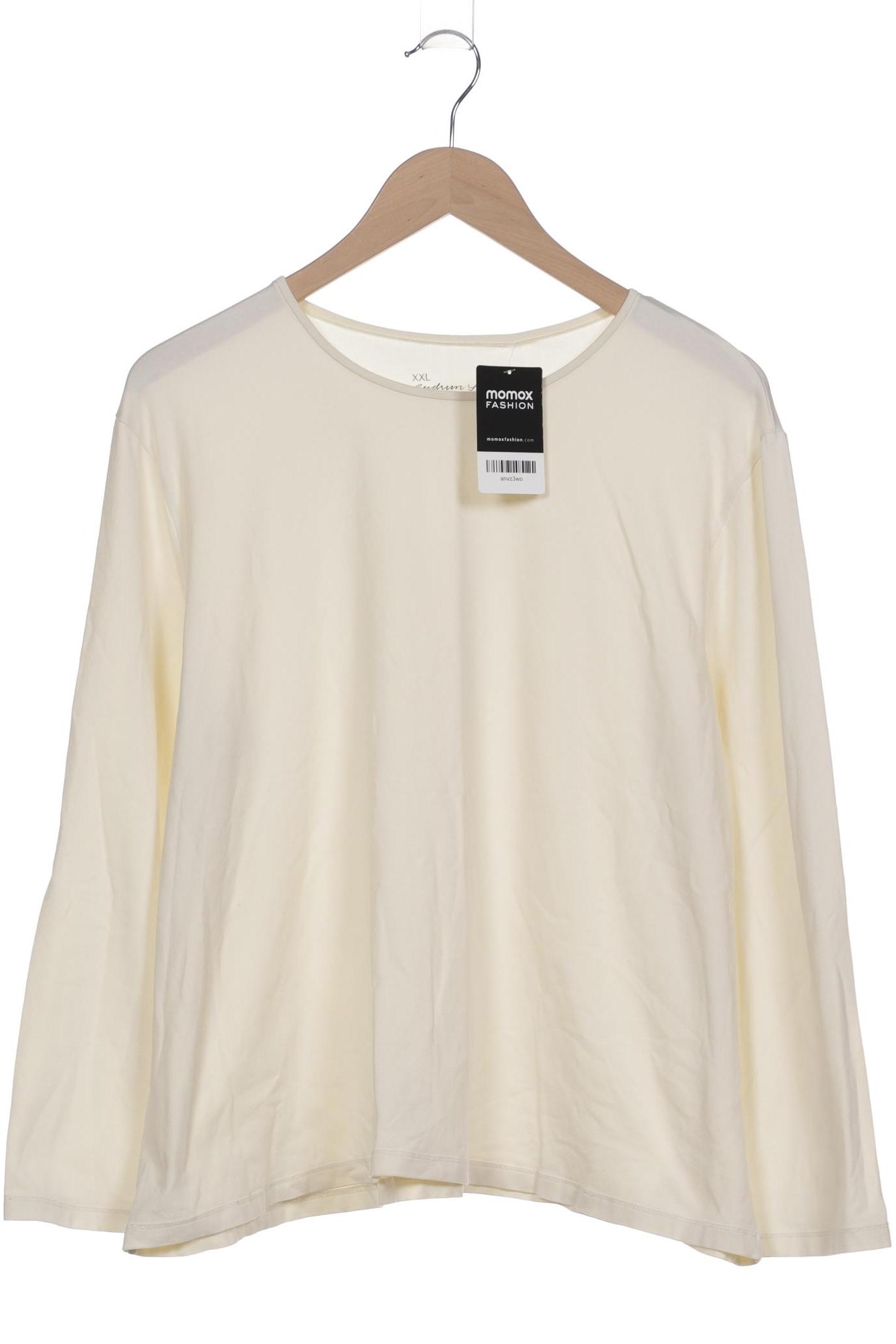 

Gudrun Sjödén Damen Langarmshirt, cremeweiß, Gr. 46