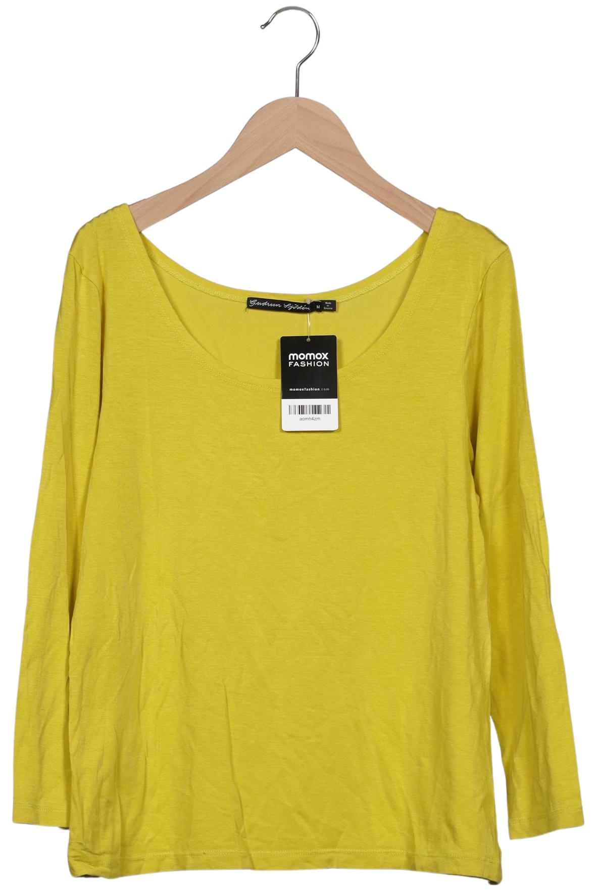 

Gudrun Sjödén Damen Langarmshirt, gelb, Gr. 38