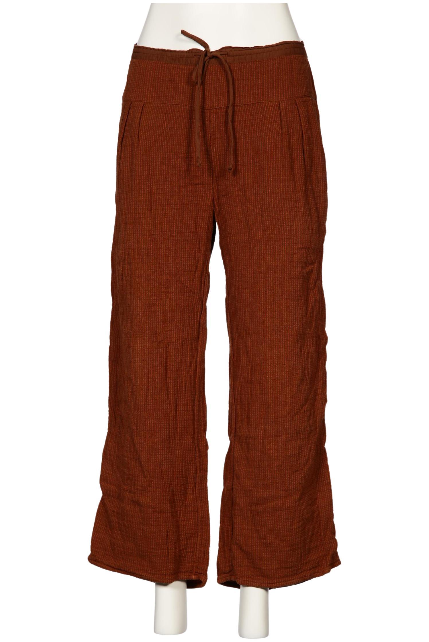 

Gudrun Sjödén Damen Stoffhose, braun, Gr. 0