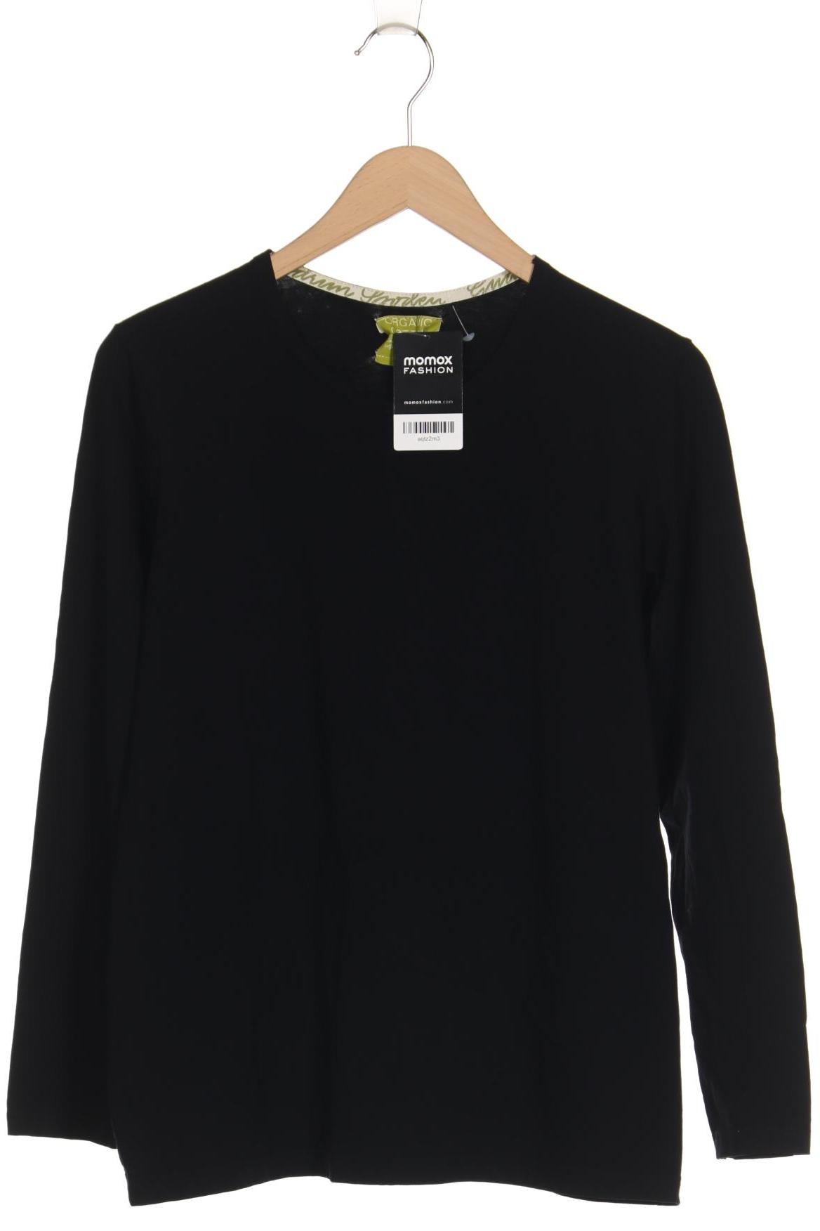 

Gudrun Sjödén Damen Langarmshirt, schwarz, Gr. 38
