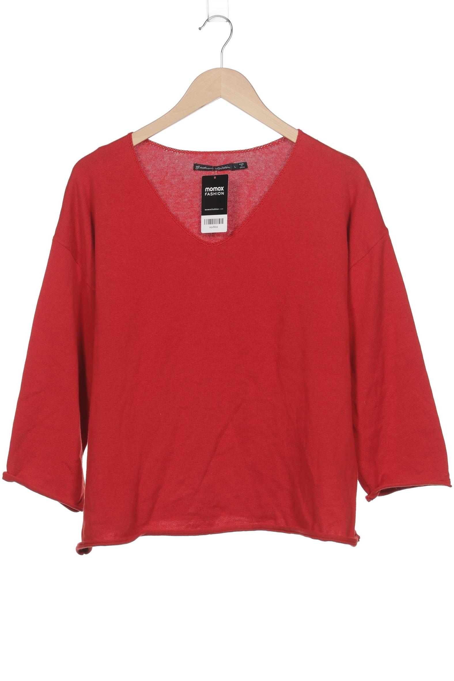 

Gudrun Sjödén Damen Pullover, rot, Gr. 42