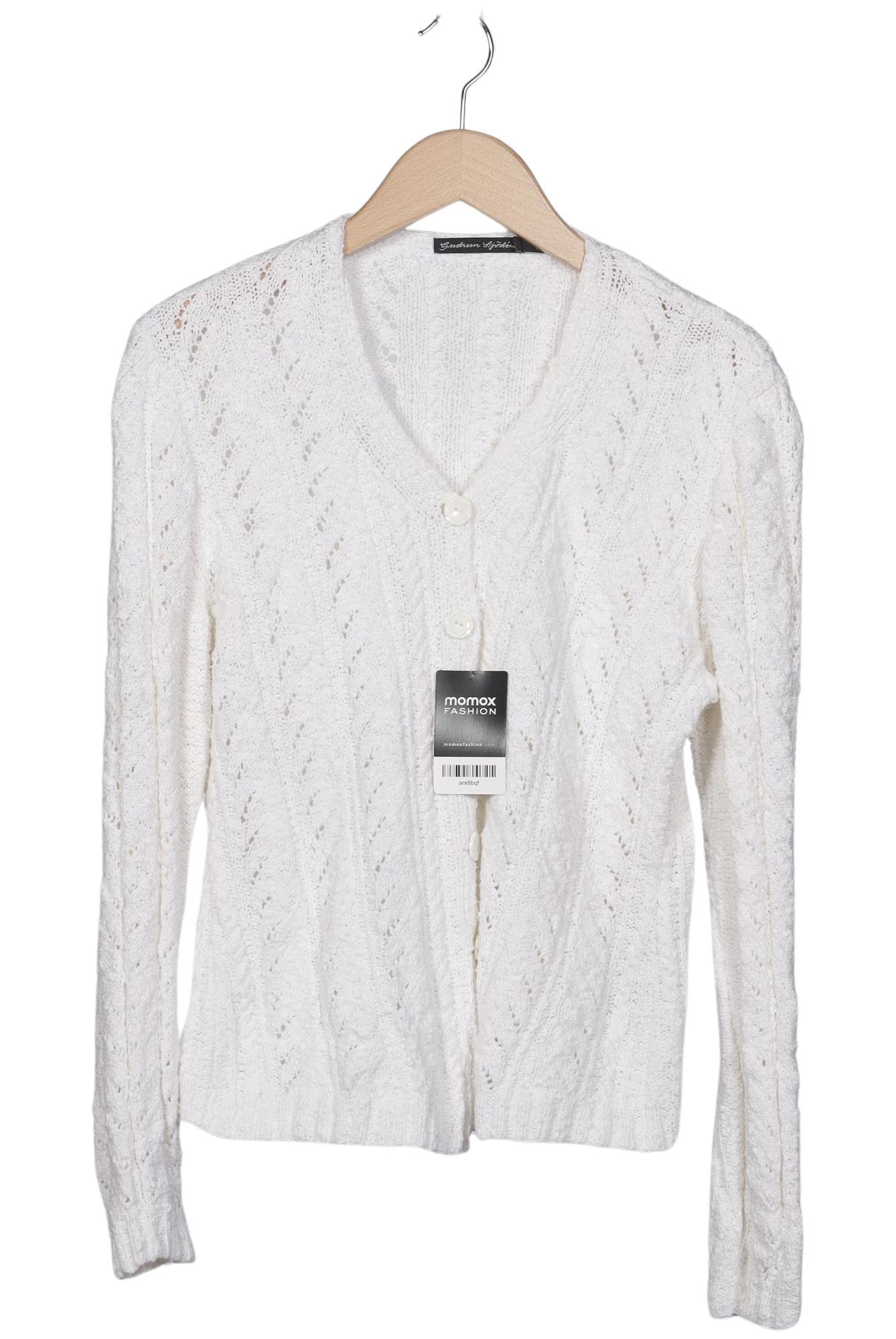 

Gudrun Sjödén Damen Strickjacke, weiß, Gr. 38