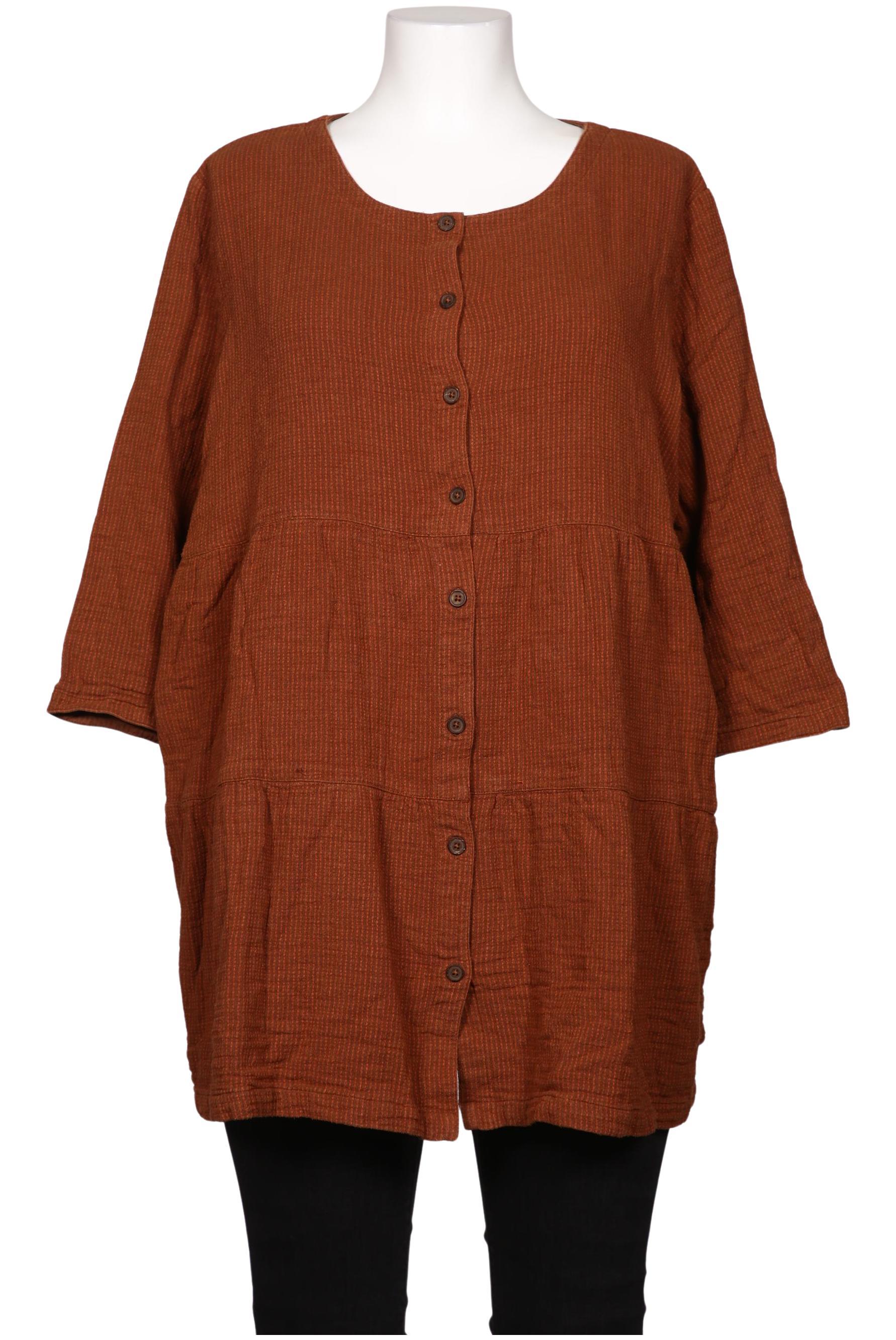 

Gudrun Sjödén Damen Bluse, braun, Gr. 44