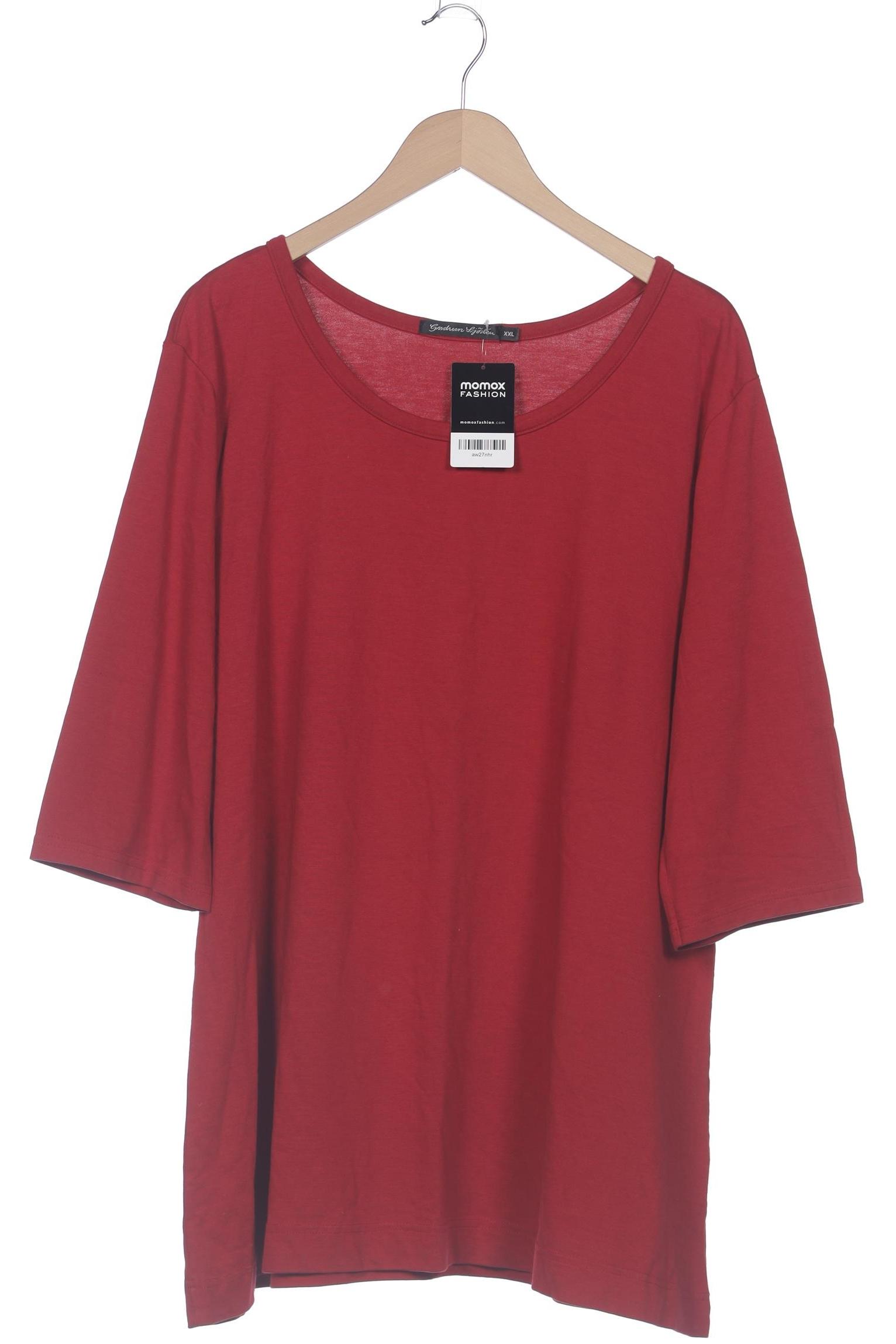 

Gudrun Sjödén Damen Langarmshirt, rot, Gr. 46