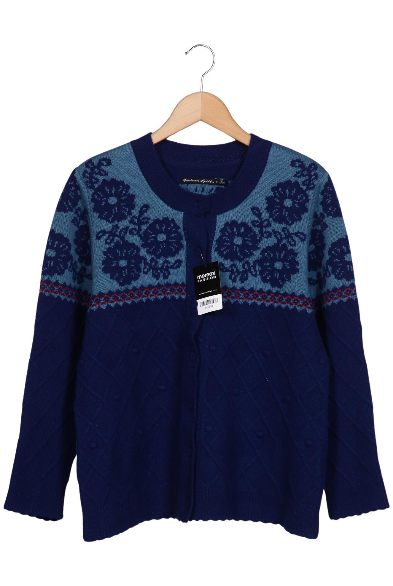 

Gudrun Sjödén Damen Strickjacke, marineblau, Gr. 38
