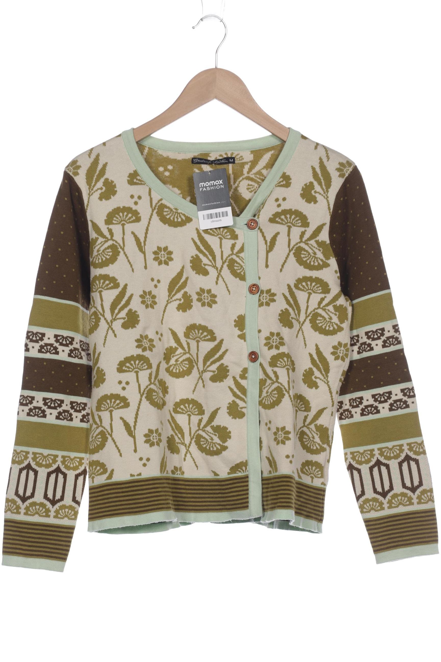 

Gudrun Sjödén Damen Strickjacke, grün, Gr. 38