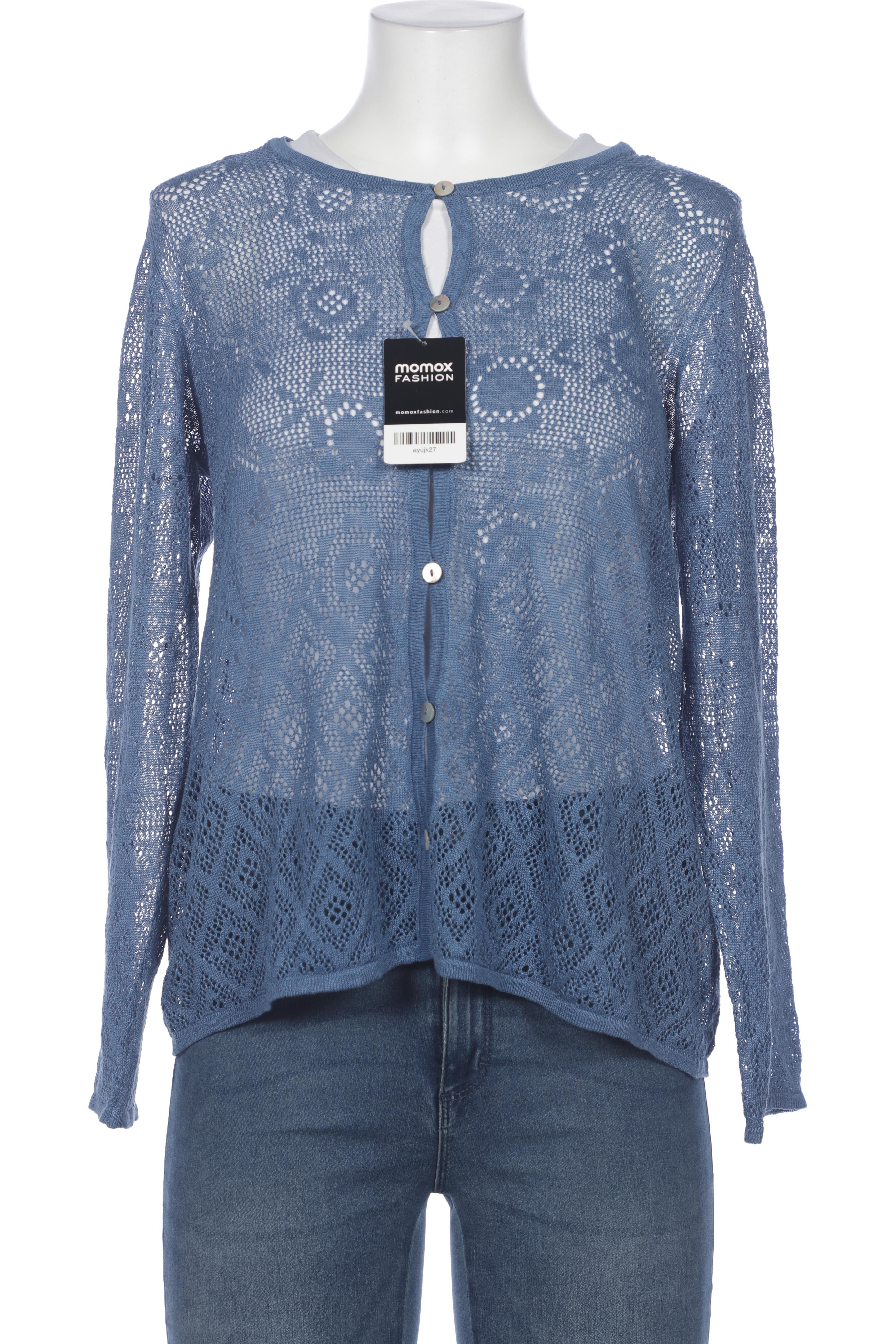 

Gudrun Sjödén Damen Strickjacke, blau, Gr. 38