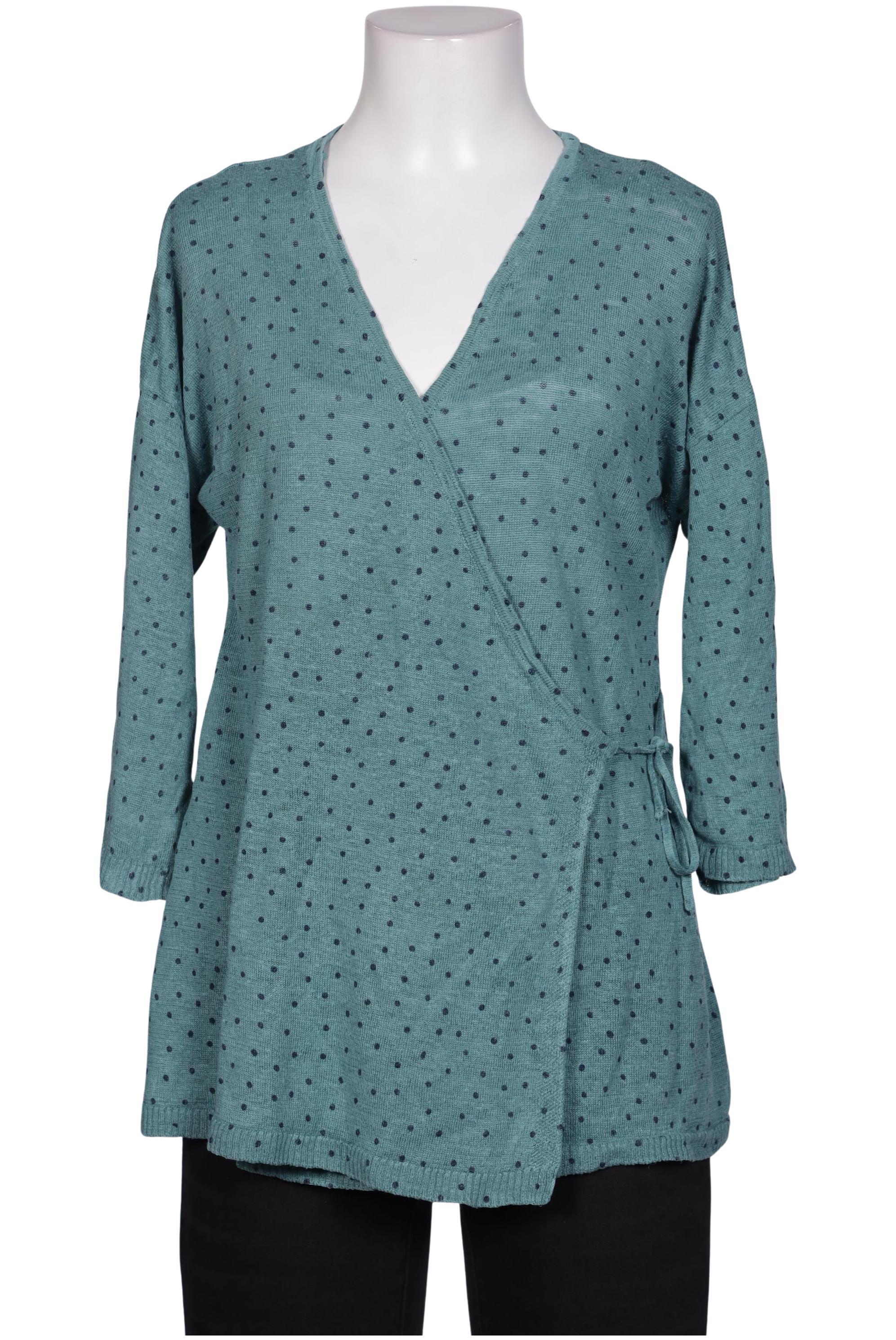 

Gudrun Sjödén Damen Strickjacke, türkis, Gr. 36