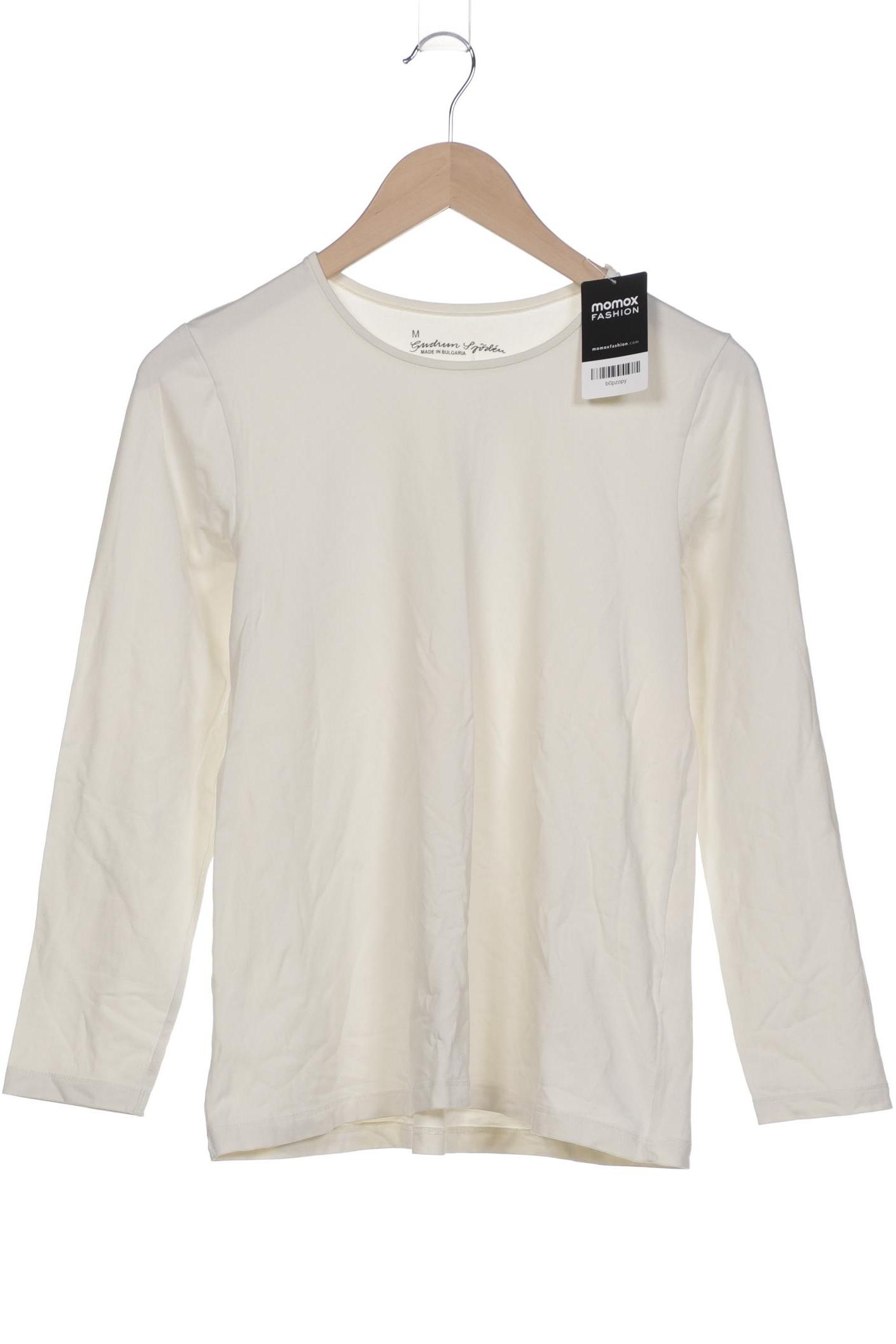 

Gudrun Sjödén Damen Langarmshirt, weiß, Gr. 38
