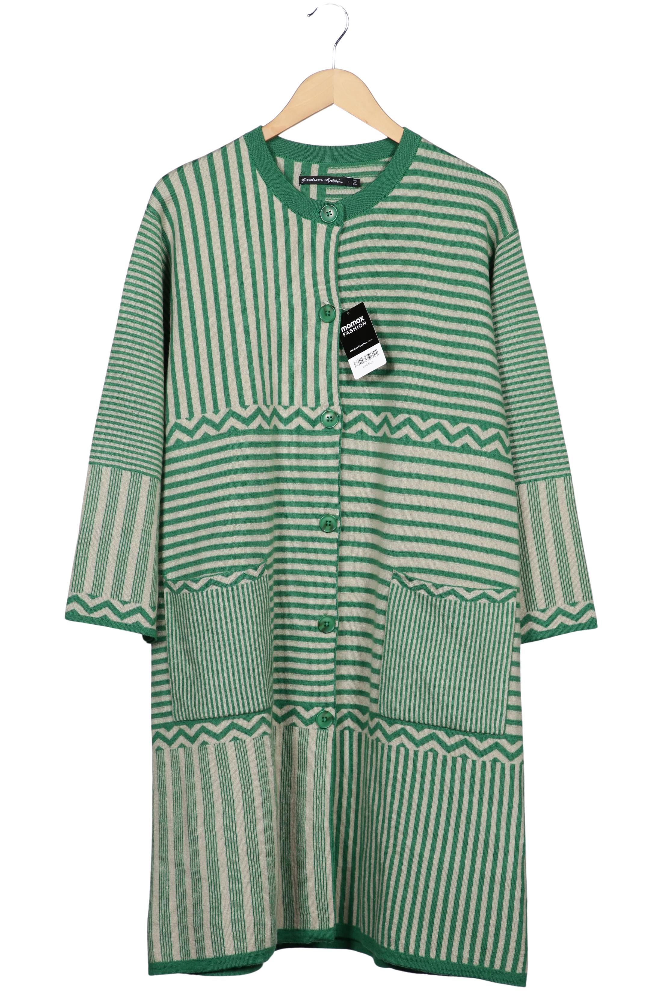 

Gudrun Sjödén Damen Strickjacke, grün, Gr. 42