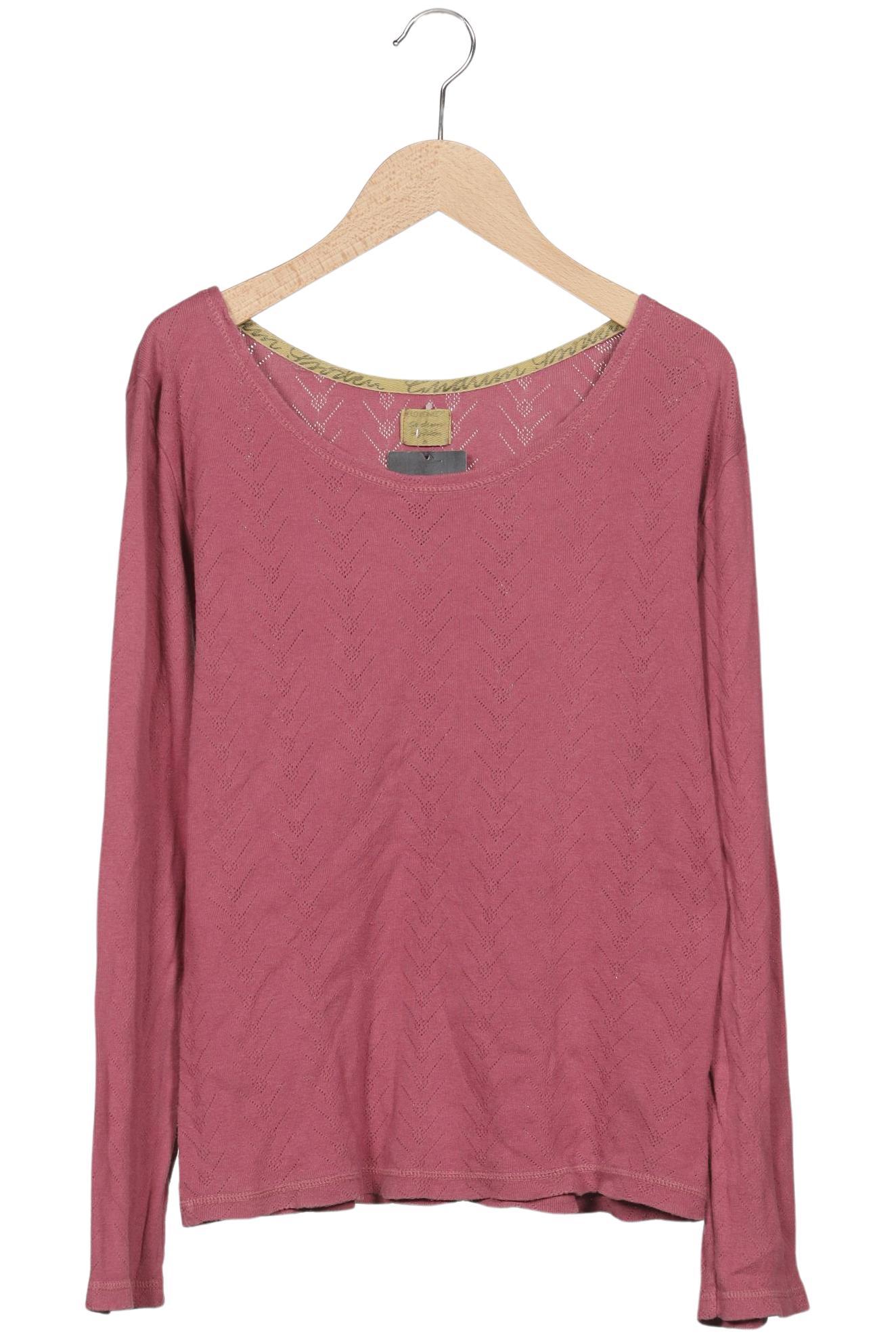 

Gudrun Sjödén Damen Langarmshirt, pink, Gr. 36