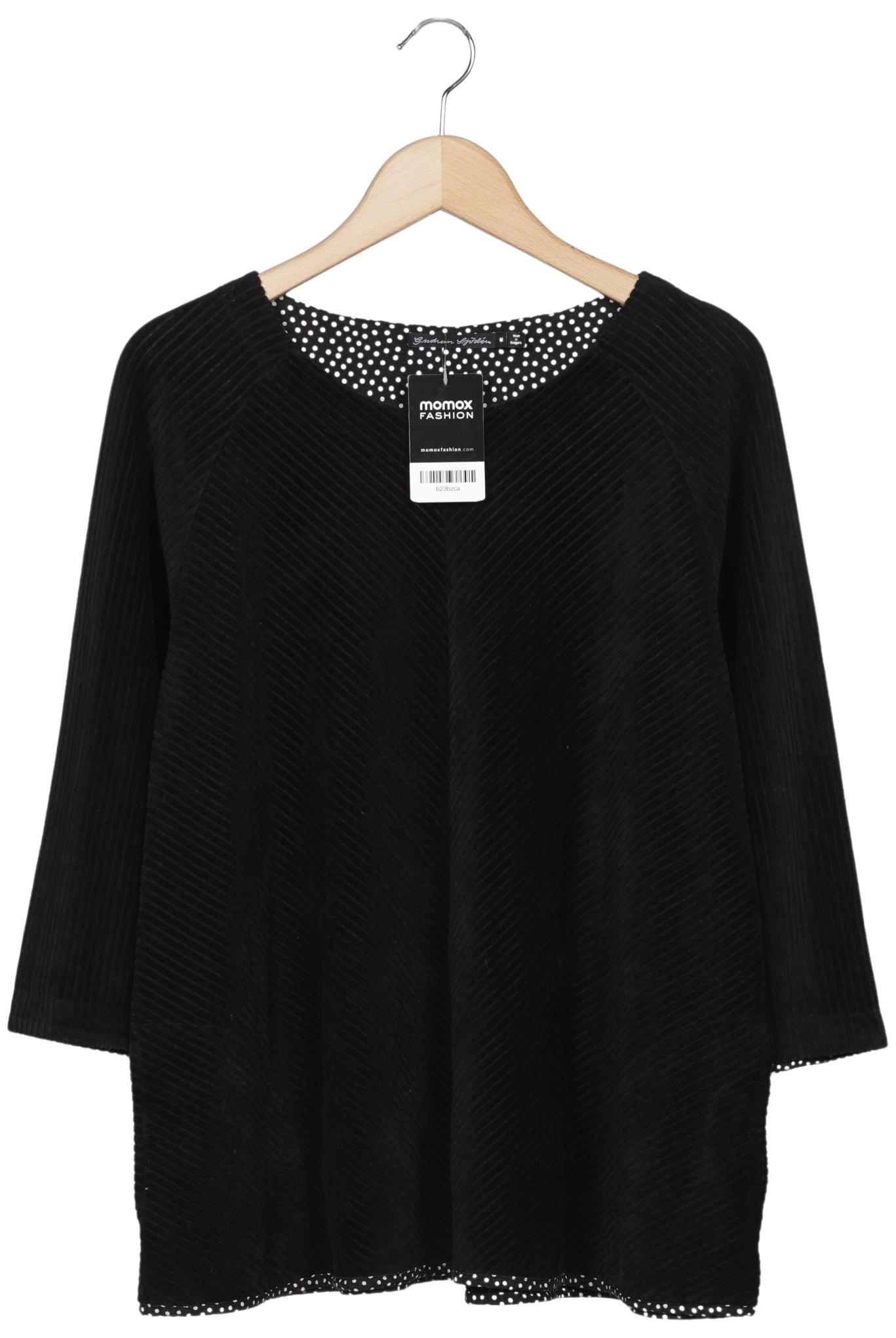 

Gudrun Sjödén Damen Sweatshirt, schwarz, Gr. 38