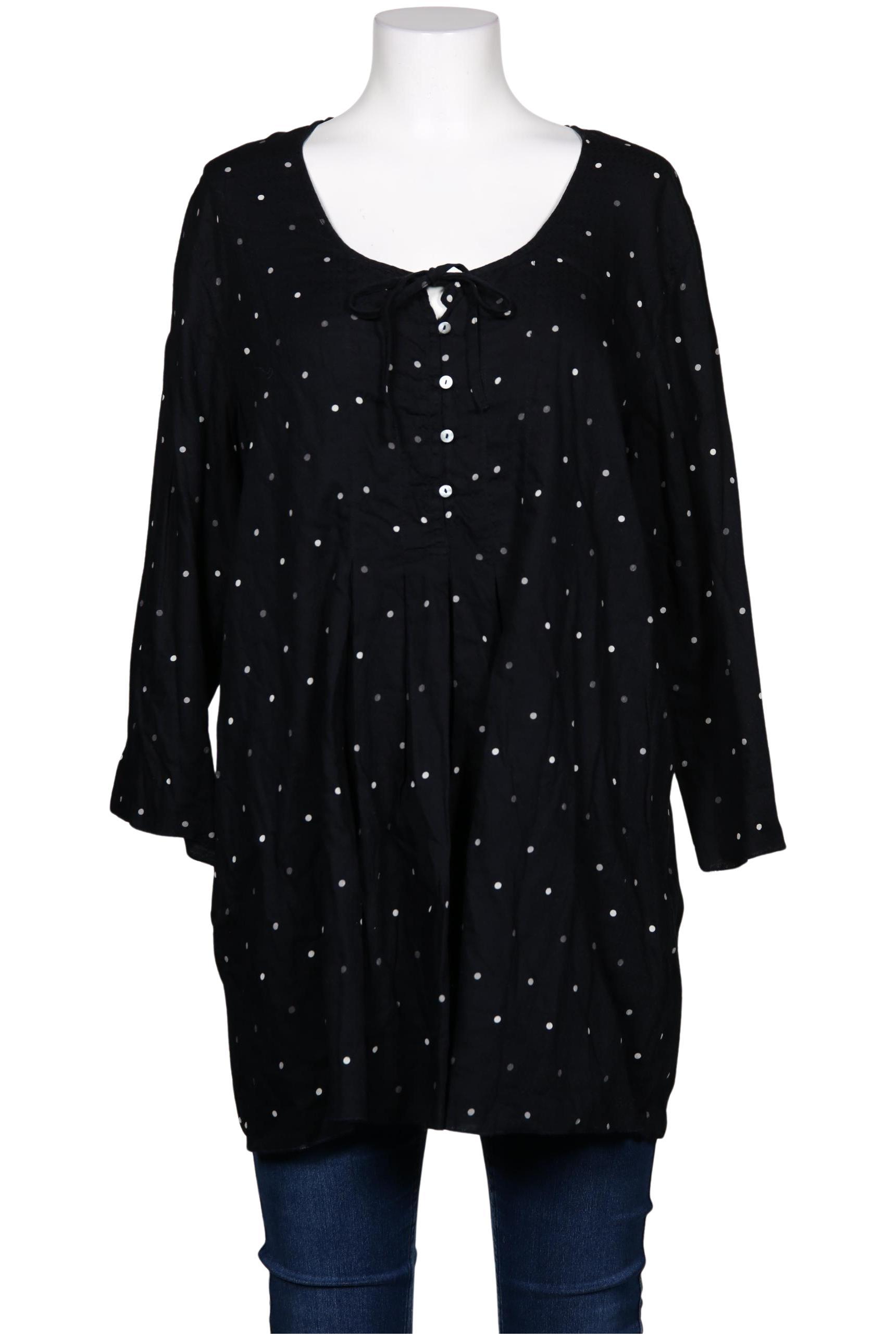 

Gudrun Sjödén Damen Bluse, marineblau, Gr. 44