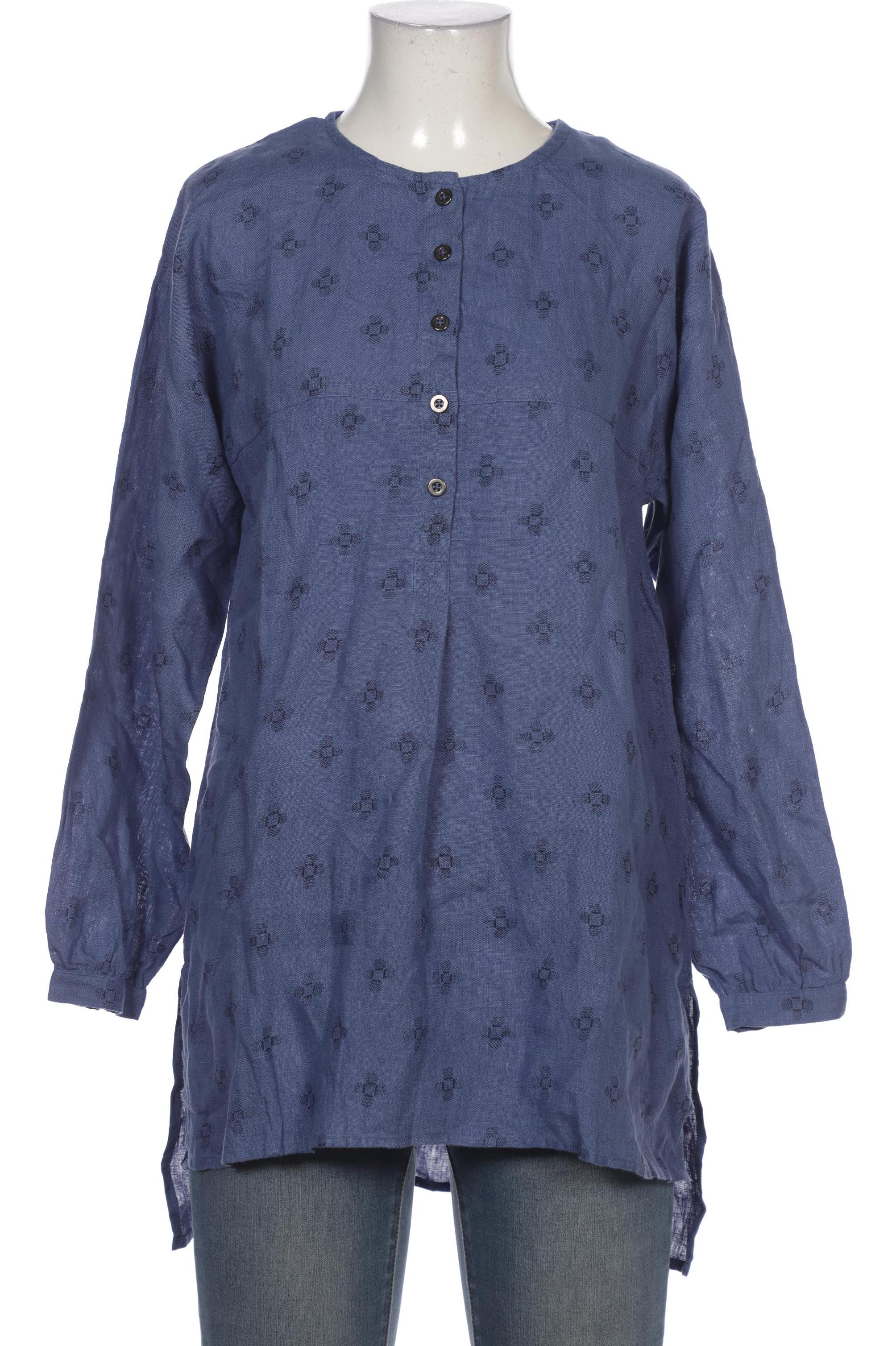 

Gudrun Sjödén Damen Bluse, blau, Gr. 34