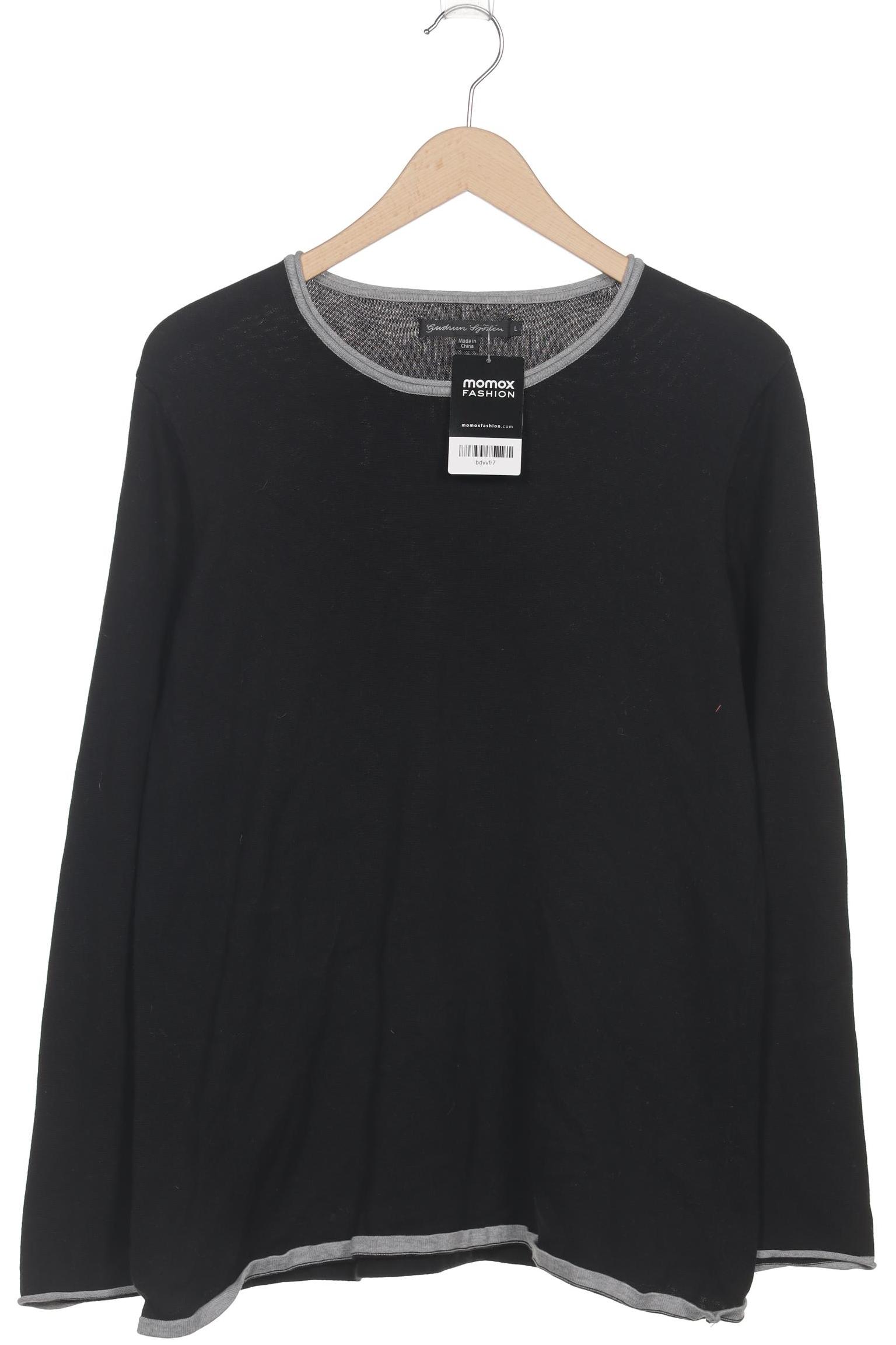 

Gudrun Sjödén Damen Pullover, schwarz, Gr. 42