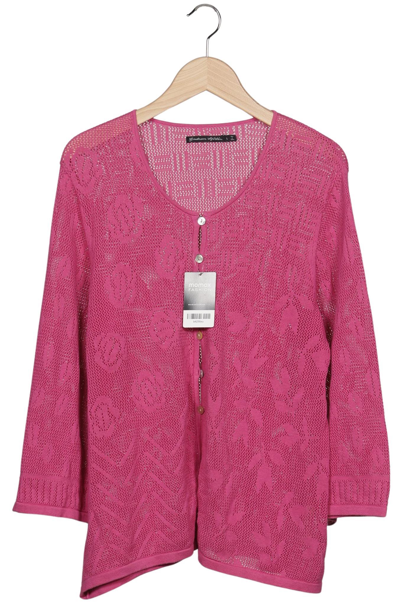 

Gudrun Sjödén Damen Strickjacke, pink, Gr. 42