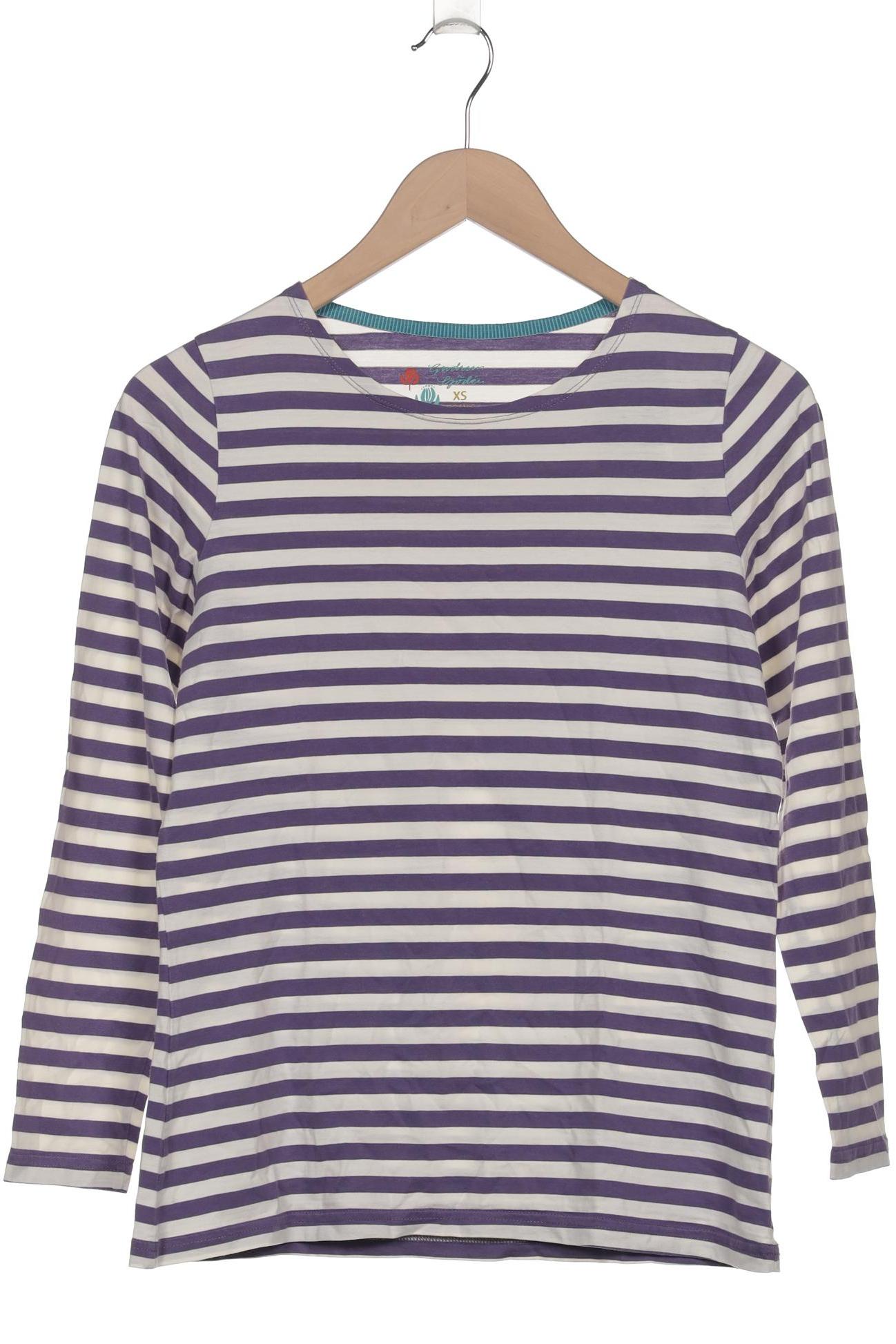 

Gudrun Sjödén Damen Langarmshirt, marineblau, Gr. 34