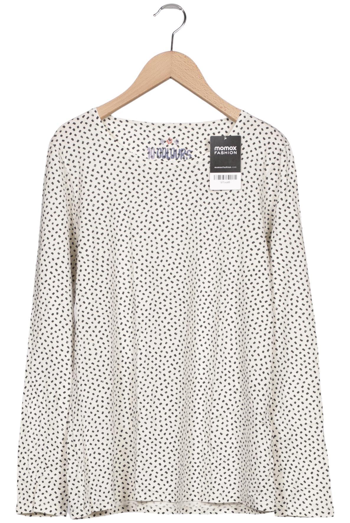 

Gudrun Sjödén Damen Langarmshirt, weiß, Gr. 38
