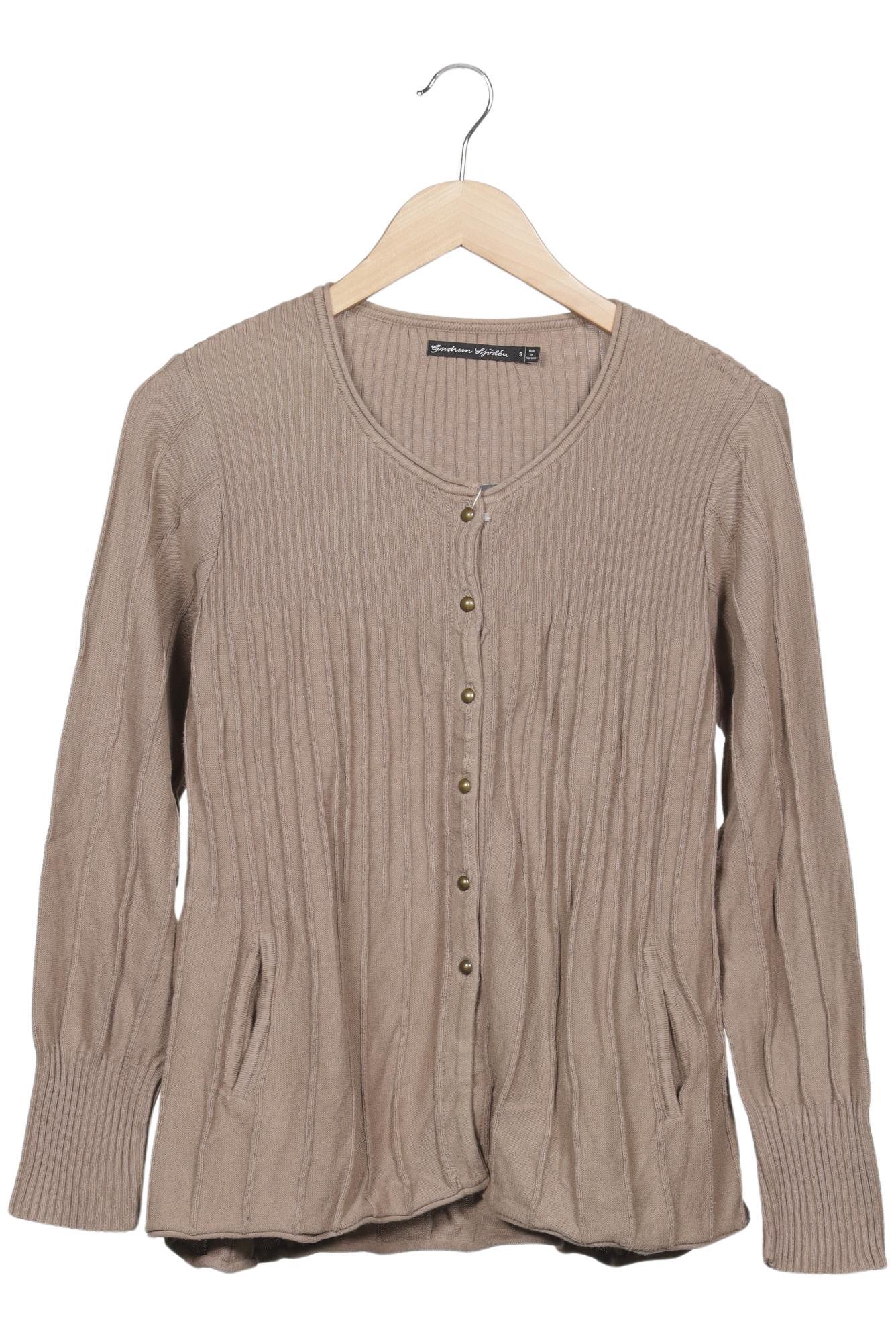 

Gudrun Sjödén Damen Strickjacke, beige, Gr. 36