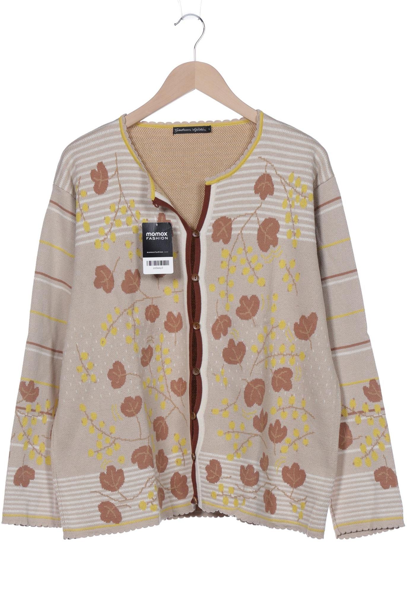 

Gudrun Sjödén Damen Strickjacke, beige, Gr. 44