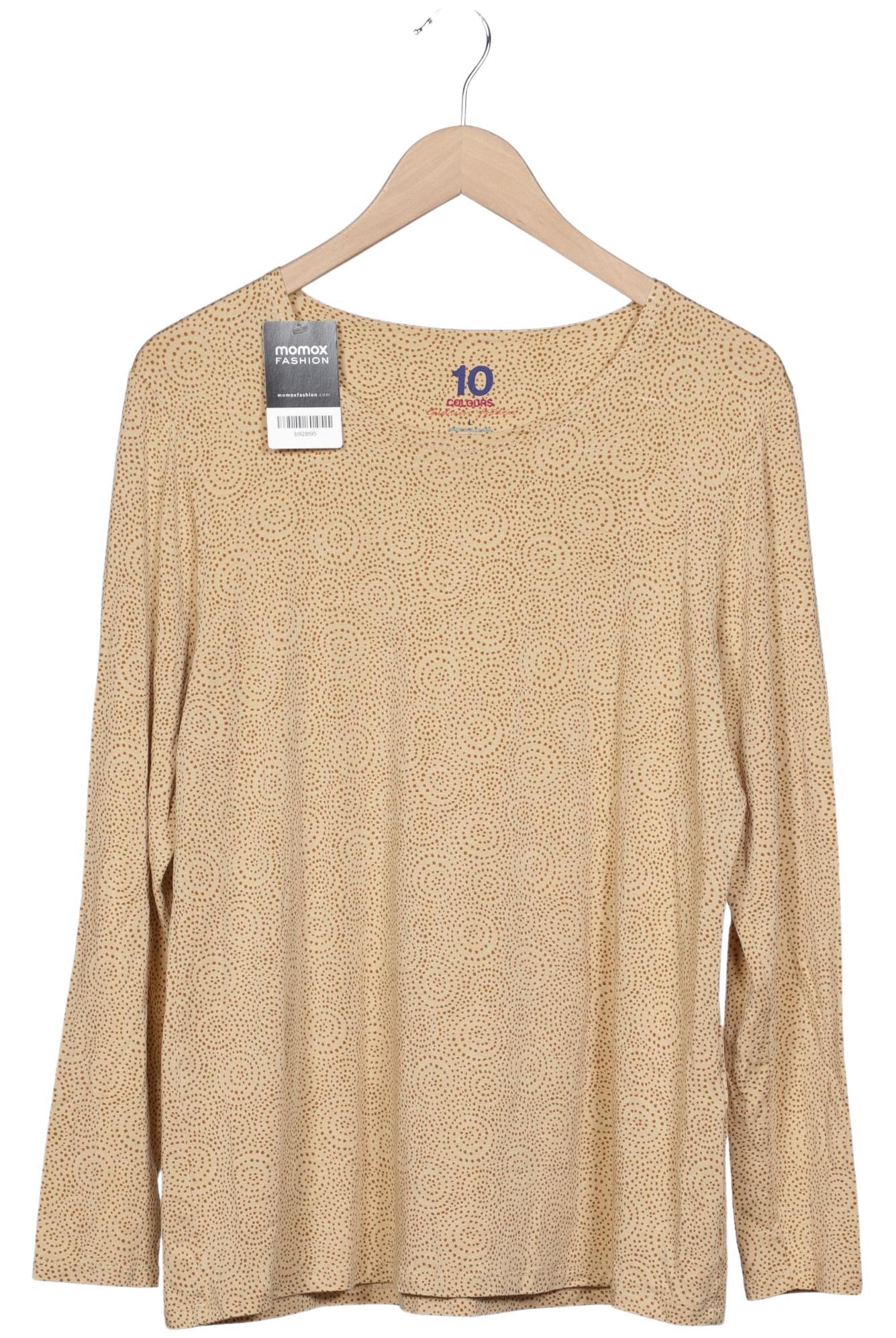 

Gudrun Sjödén Damen Langarmshirt, beige, Gr. 42