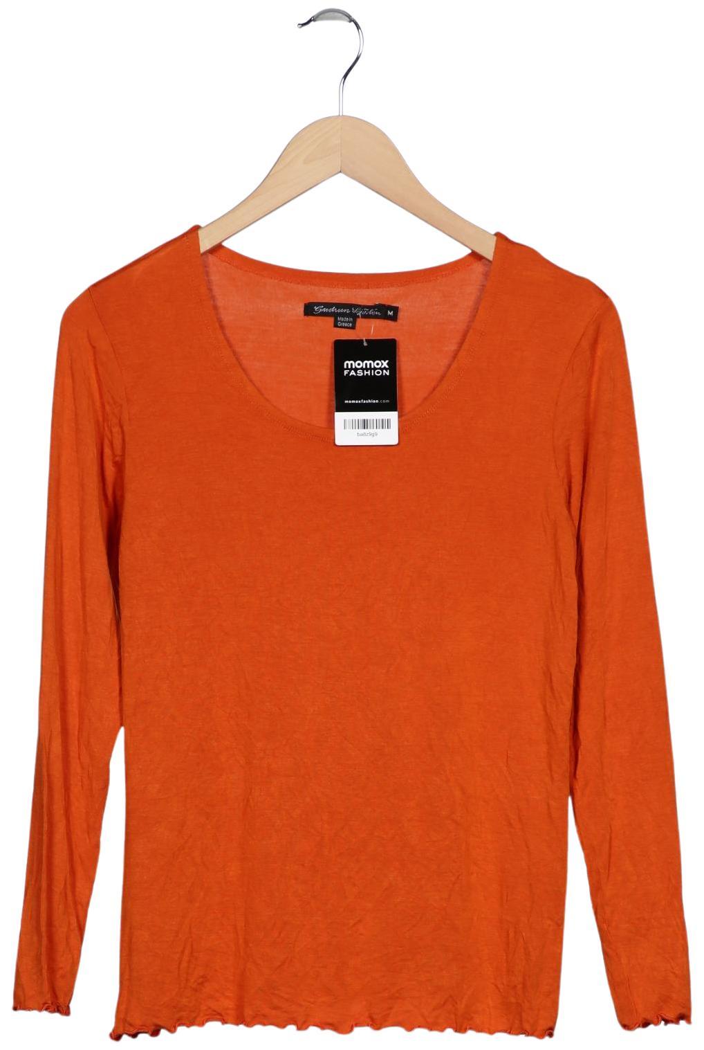 

Gudrun Sjödén Damen Langarmshirt, orange, Gr. 38