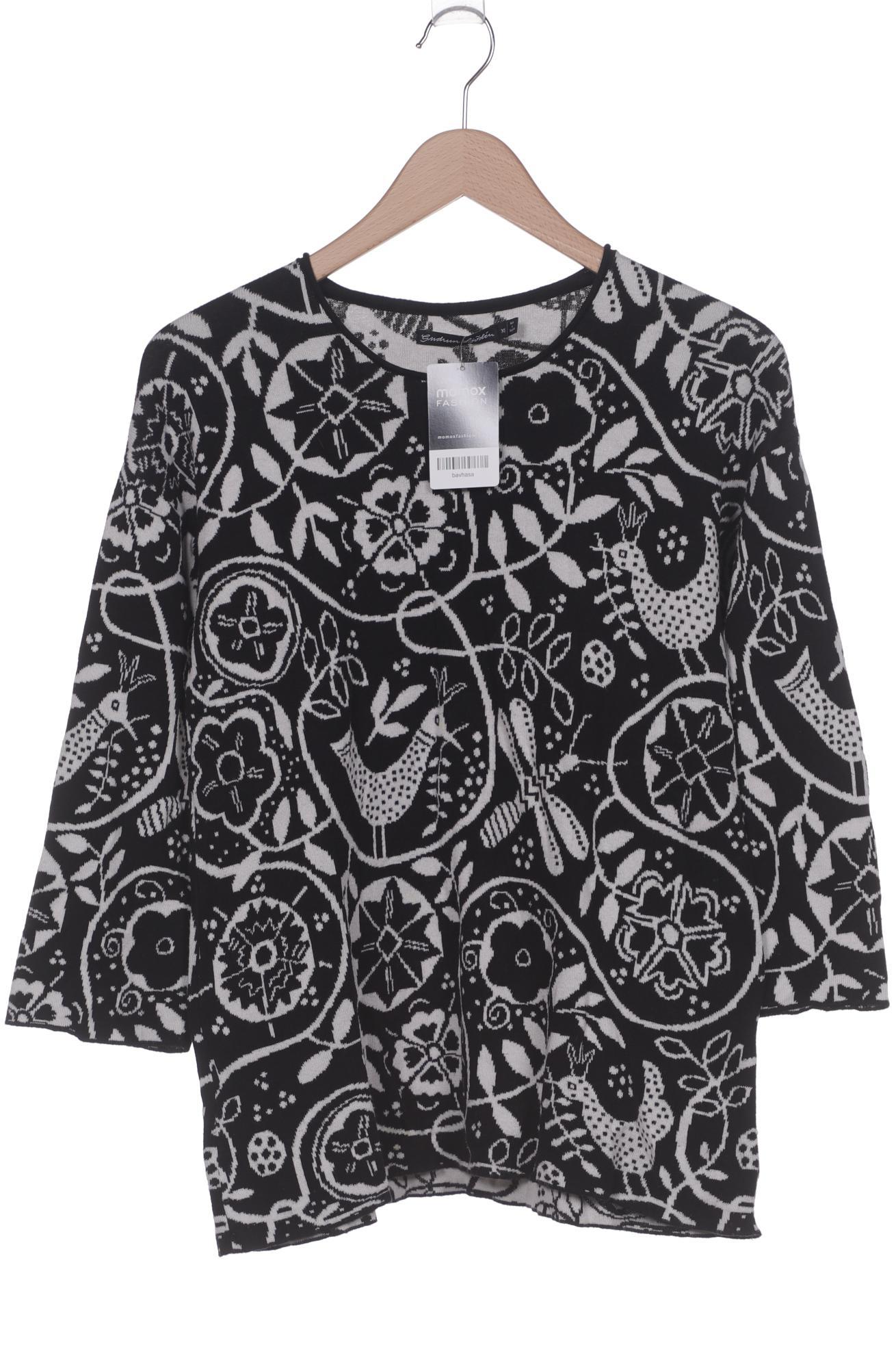 

Gudrun Sjödén Damen Pullover, schwarz, Gr. 34