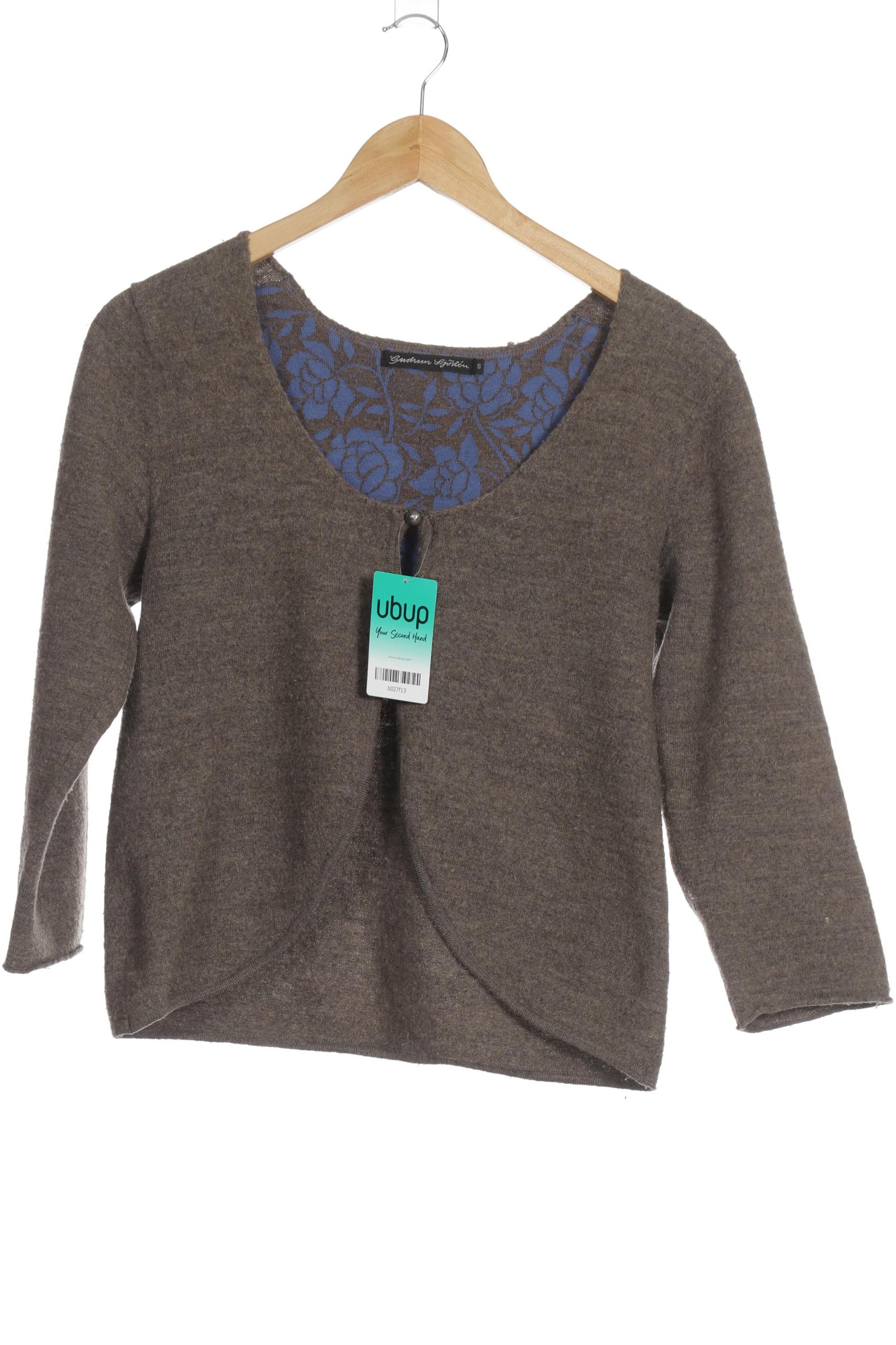 

Gudrun Sjödén Damen Strickjacke, grau, Gr. 36