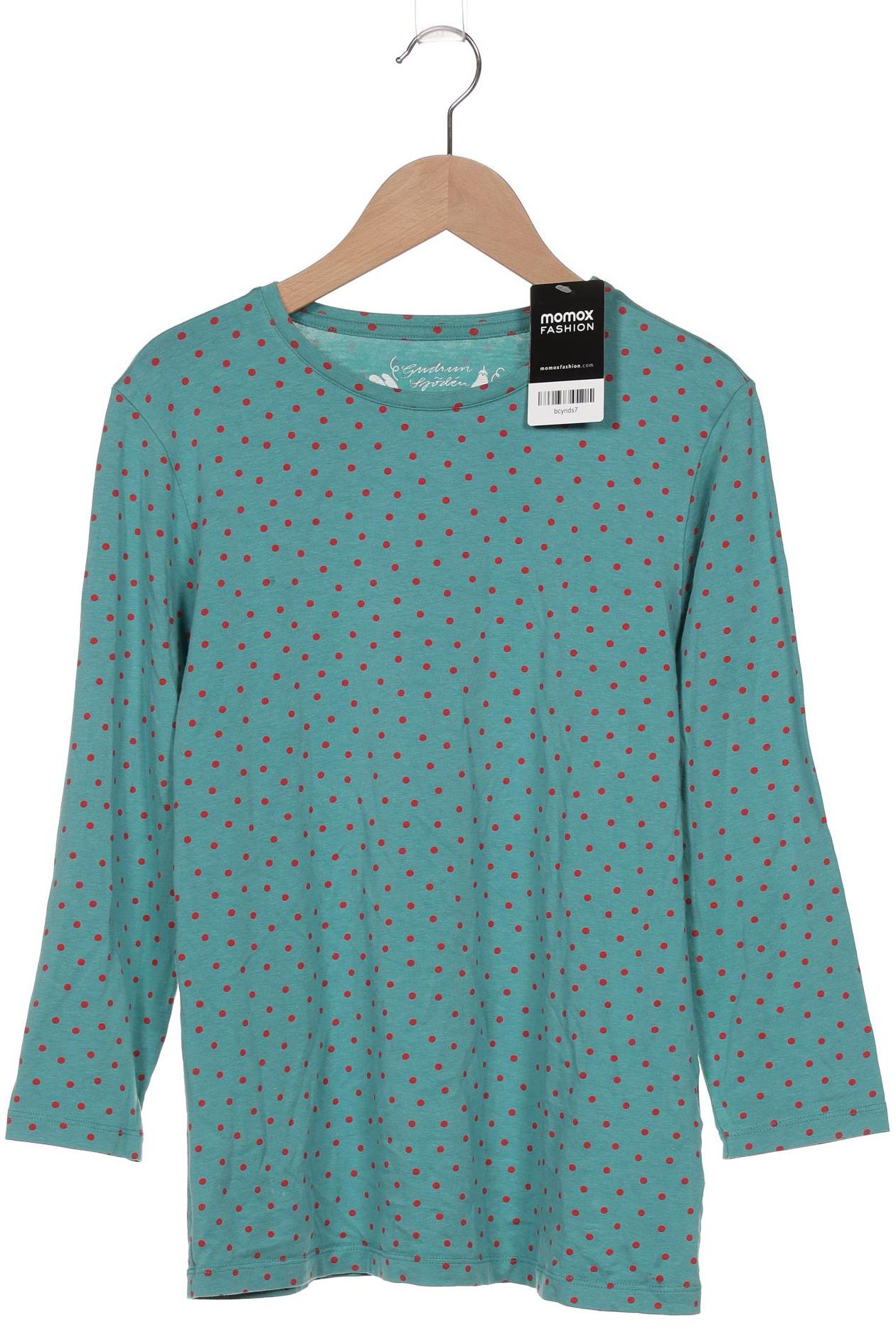 

Gudrun Sjödén Damen Langarmshirt, grün, Gr. 36