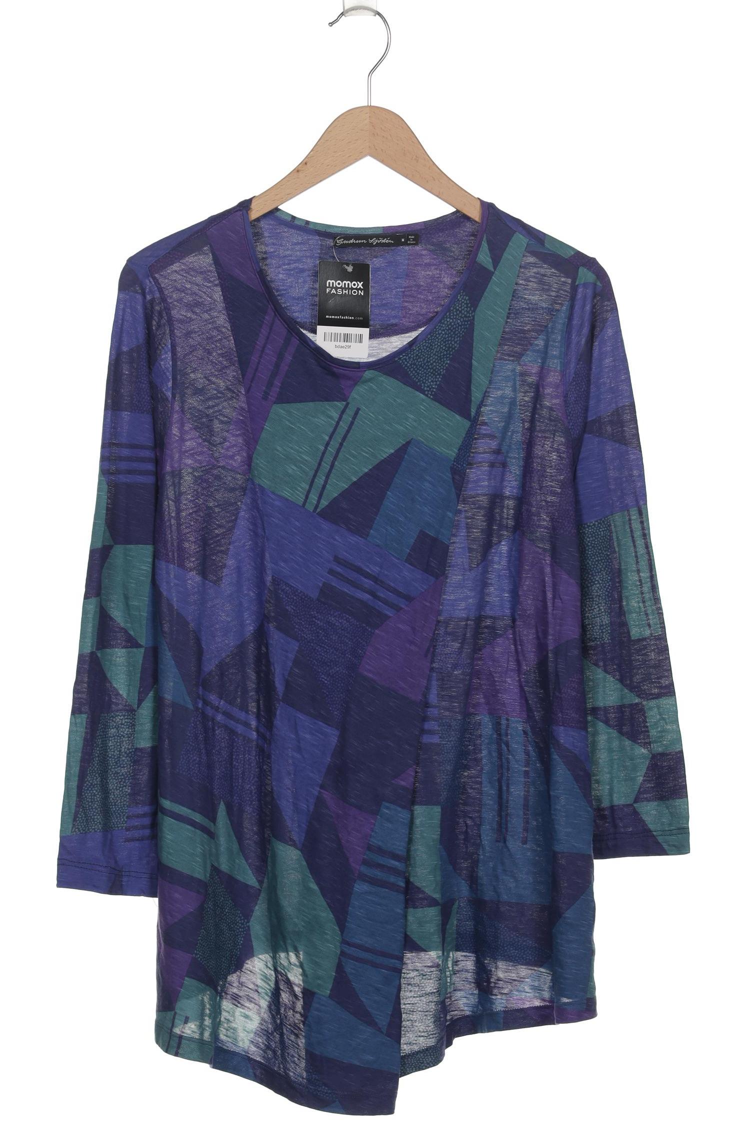 

Gudrun Sjödén Damen Langarmshirt, flieder, Gr. 38